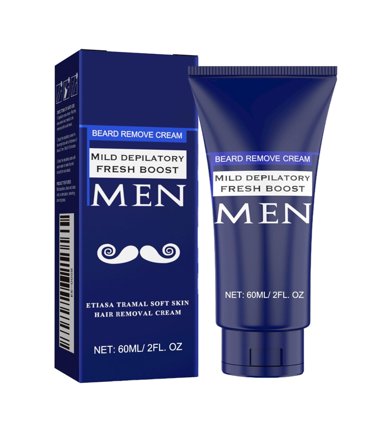 Cr me pilatoire Visage | 60ml Cr me pilatoire Homme Sans Douleur | Gel Visage Types de Peau Sensible S curitaire | Soin Beaut Personnel Jambes Poitrine Dos Zone - Buy Online on GoSupps.com