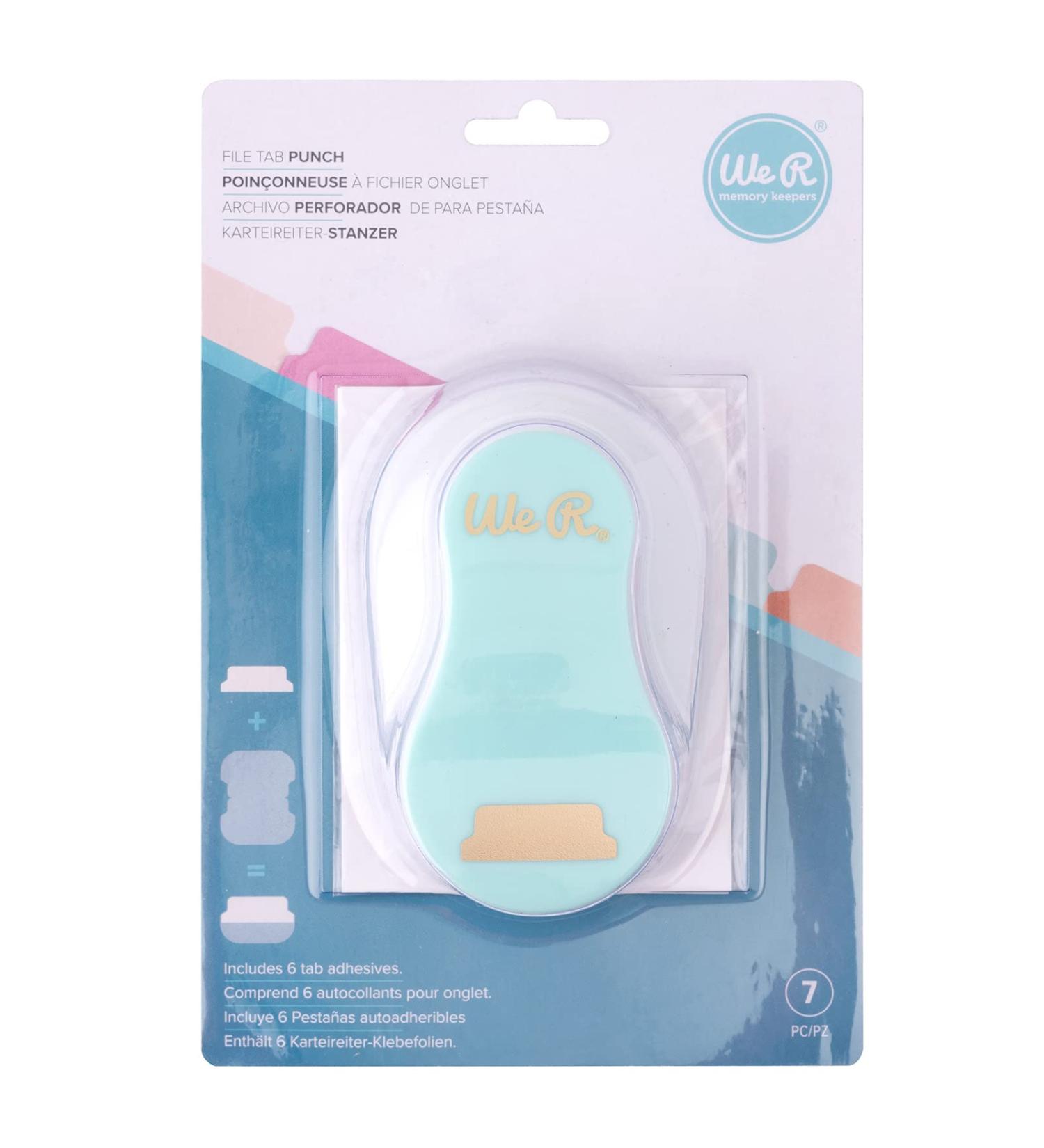 We R Memory Keepers Tab Paper Punch - Organize and Customize Your Projects - Buy Online on GoSupps.com