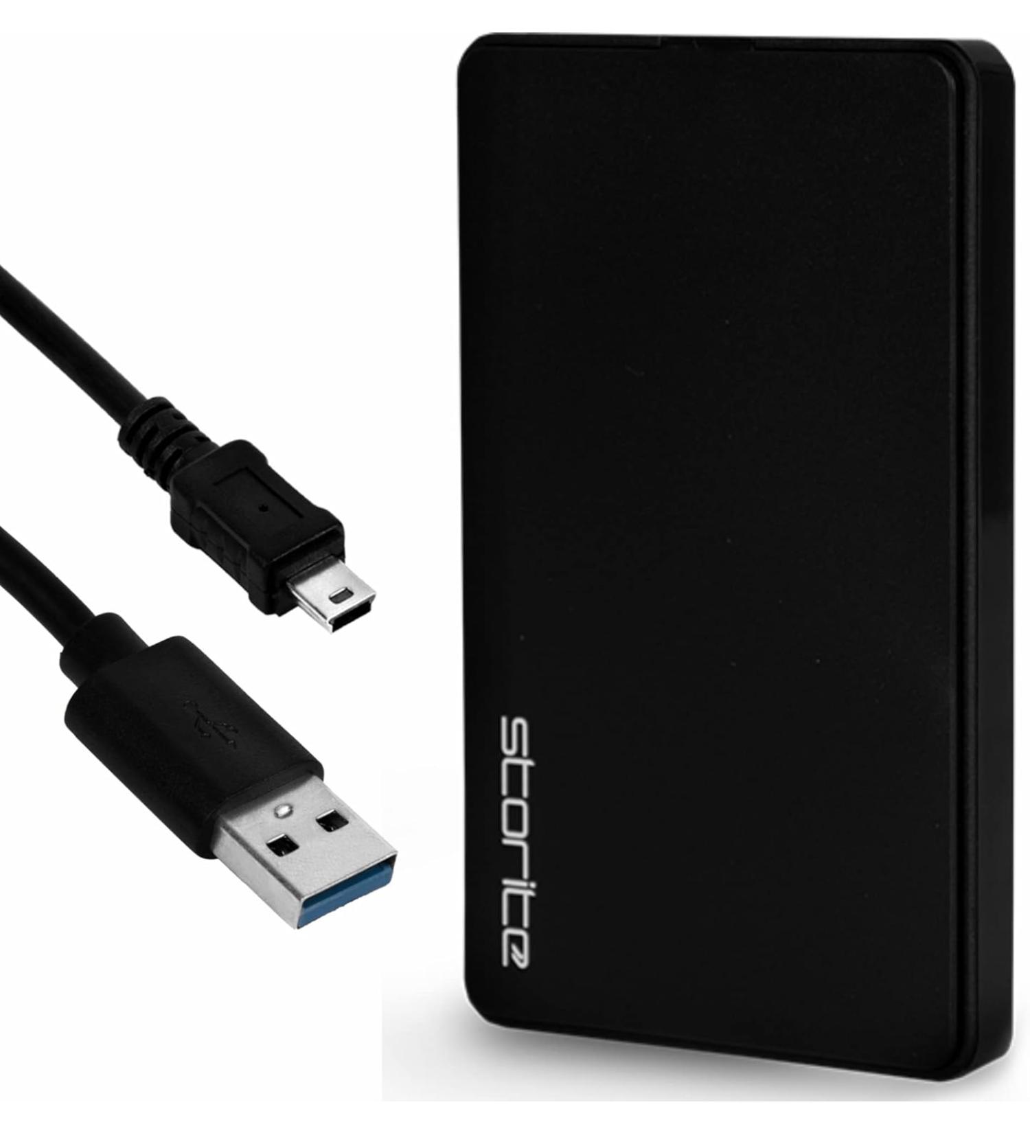 Storite Ultra Slim Portable External Hard Drive - 320GB - Black - Buy Online on GoSupps.com