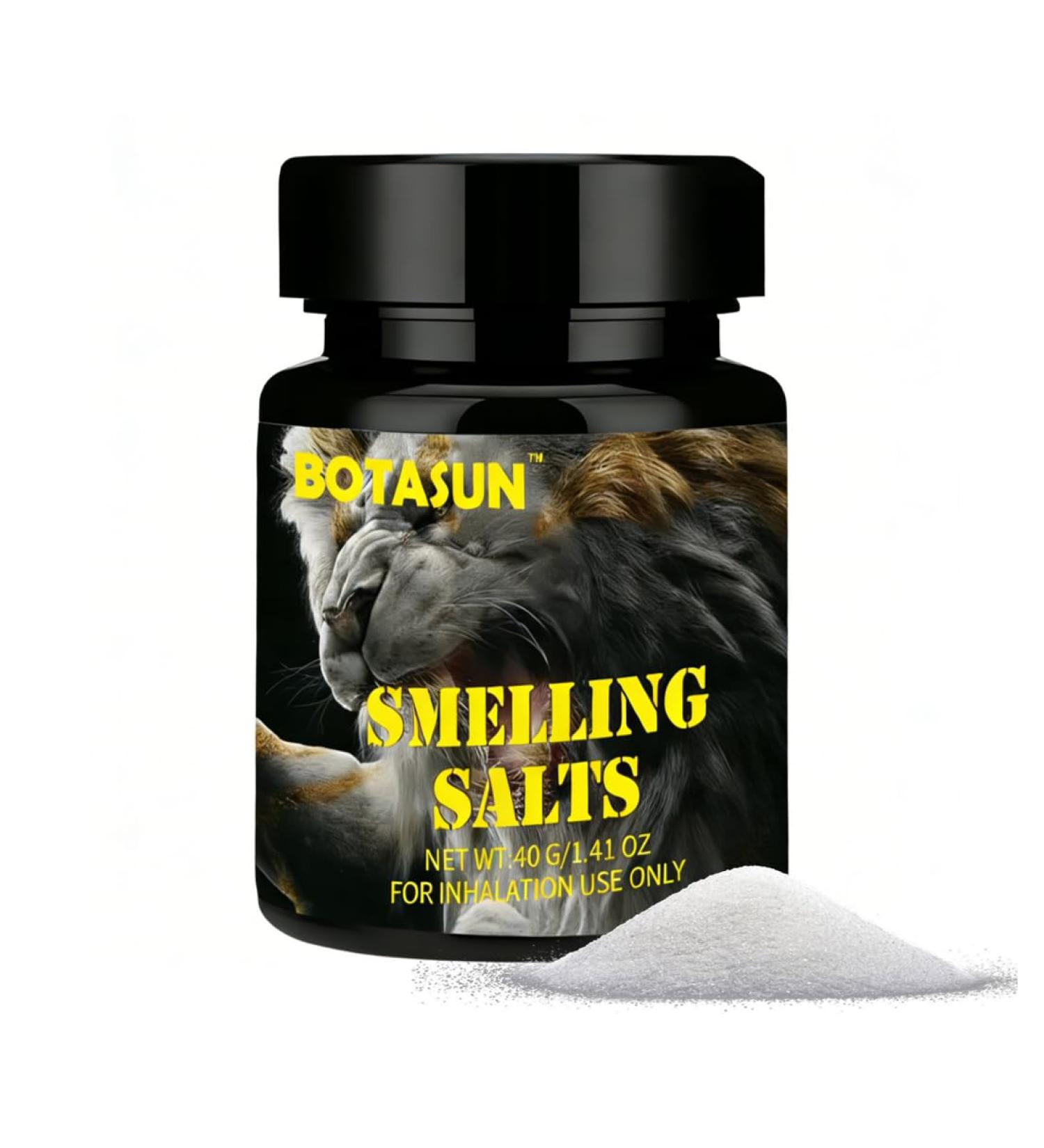 BOTASUN Power Salts Activate Before Smelling 3-Second Wake up Energy Boost for Weightlifting and Hockey Salts for Instant Focus Boost and Energy Smelling for Athlete Strength Motivation(40g) - Buy Online on GoSupps.com