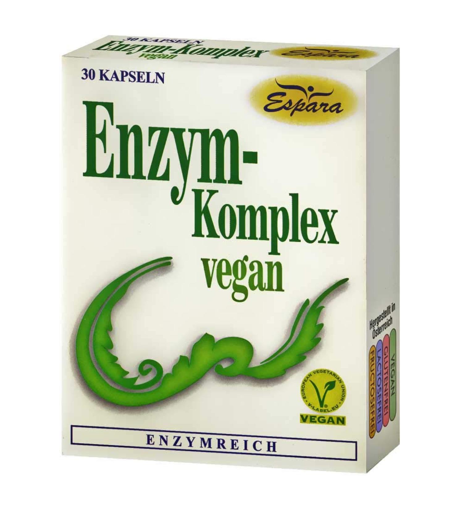 Espara enzyme complex vegan capsules 30st.