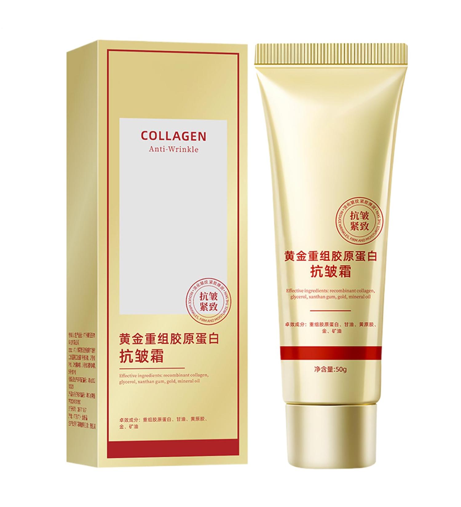 Cr me D'or Et De Rides Cr me De Serrage Du Visage Hydratant Hydratant Pour Le Visage Avec Effet Instantan Et De Levage Formule De Renouvellement Du Cou Et Du Visage 50g Pour Hommes Et Femmes - Buy Online on GoSupps.com