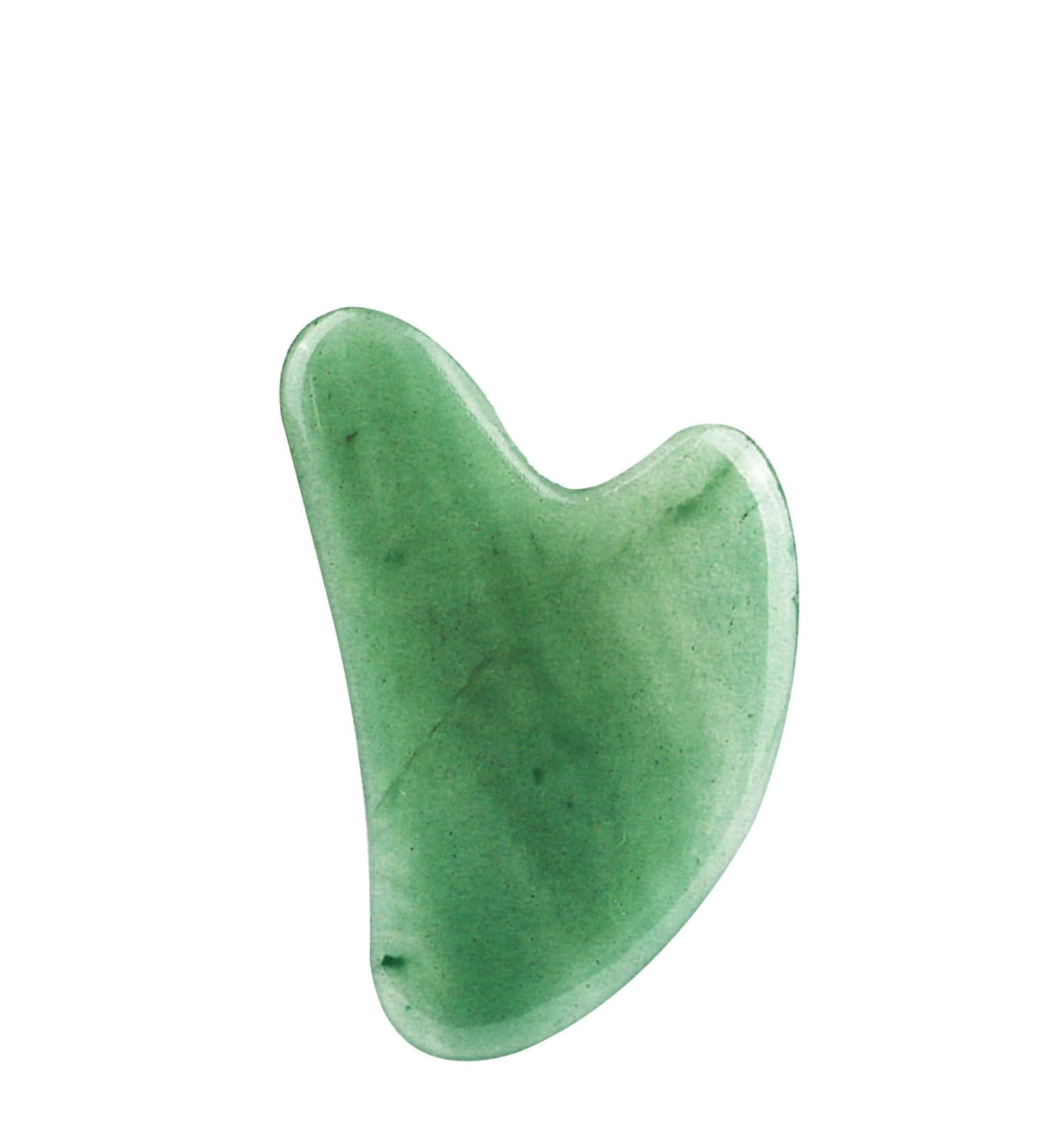 Ina Beauty Large Gua Sha Heart Natural Jade Stone for Face - Lift, Firm, and Reduce Puffiness - Buy Online on GoSupps.com