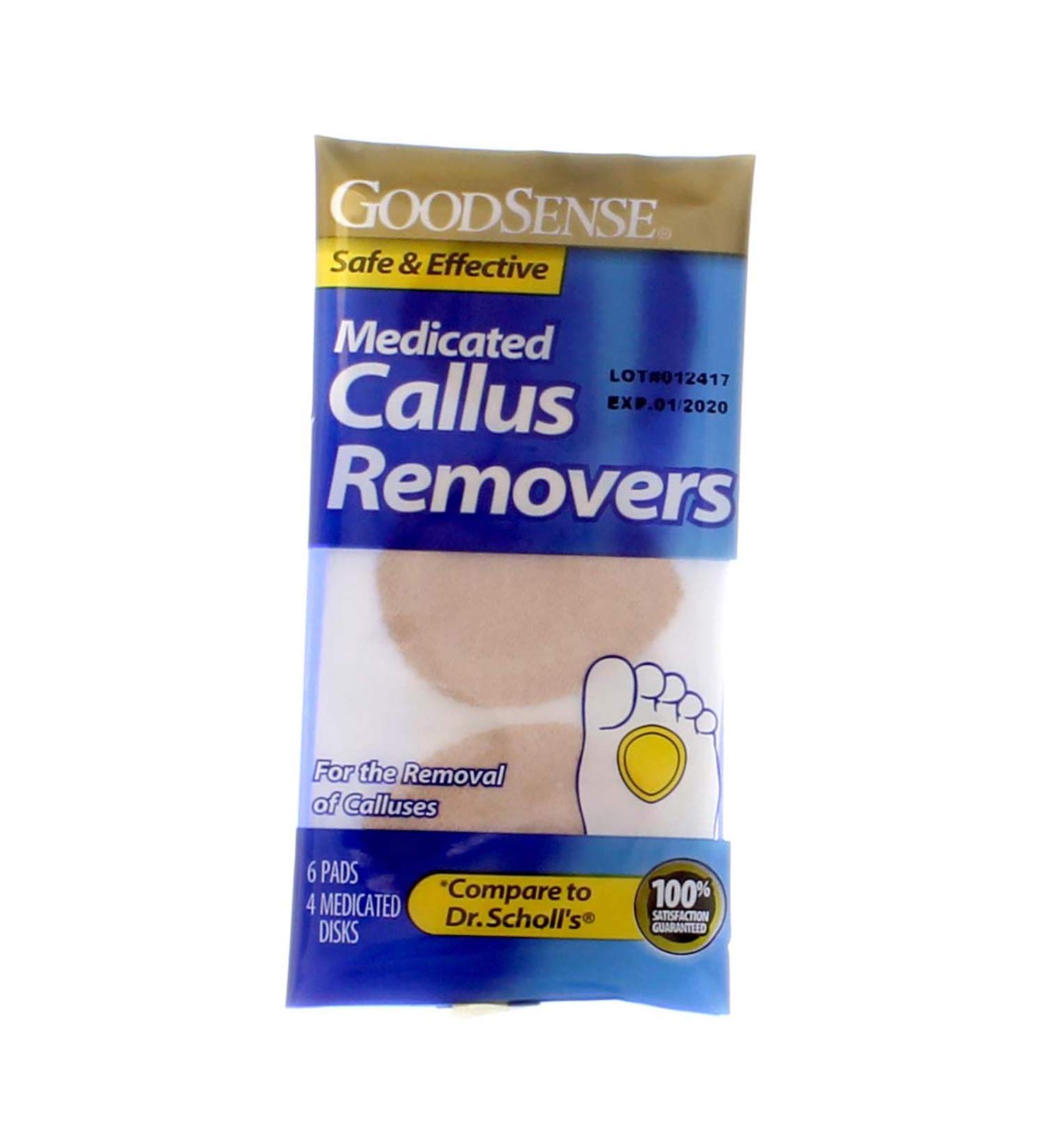 GoodSense Goodsense Callus Cushionst Blue 6 Count