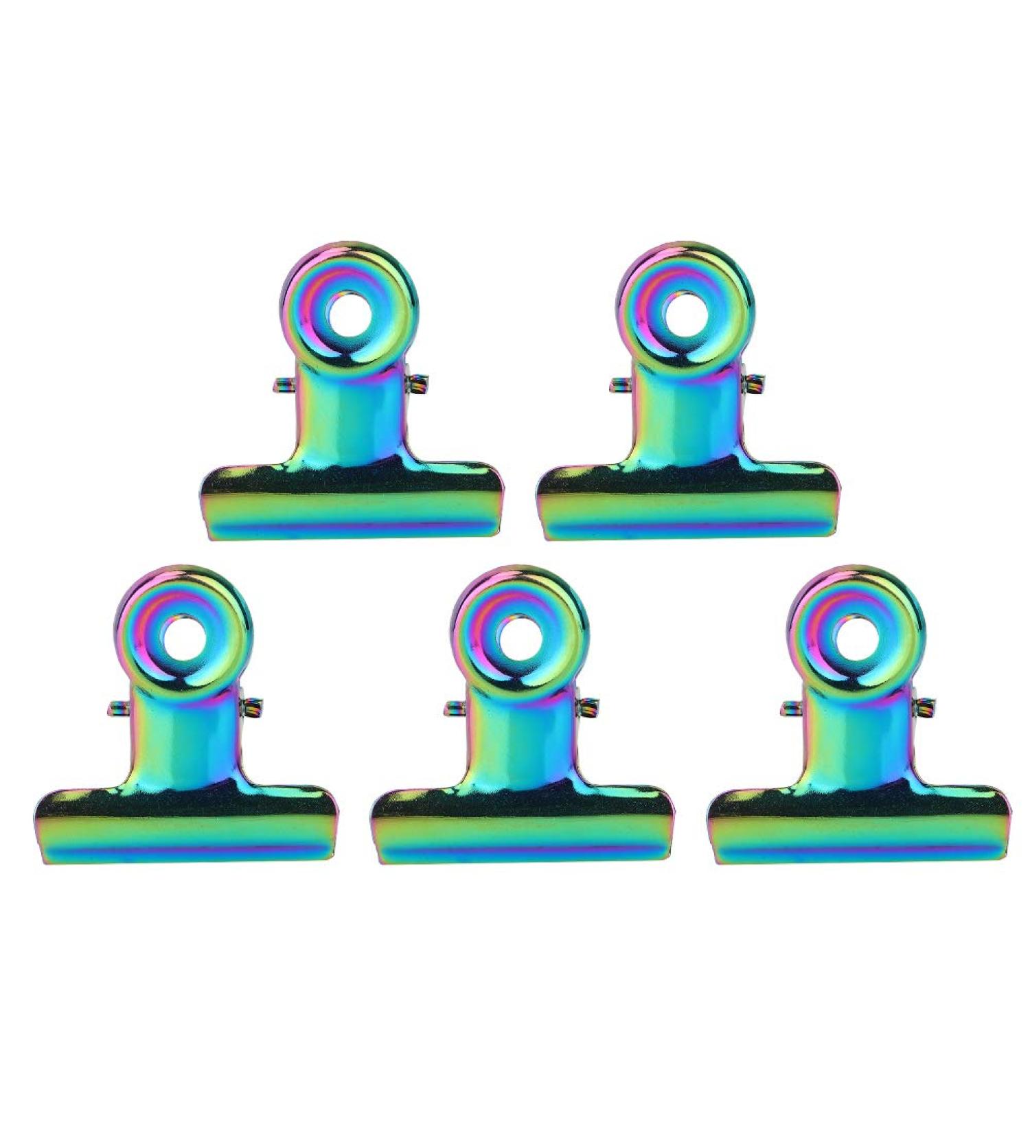 5 Pieces Nail Pinch Clamp Set - Nail Tip Clip & Extension Tool for Gel & Fiberglass Nails | Manicure Art Tweezers - Buy Online on GoSupps.com