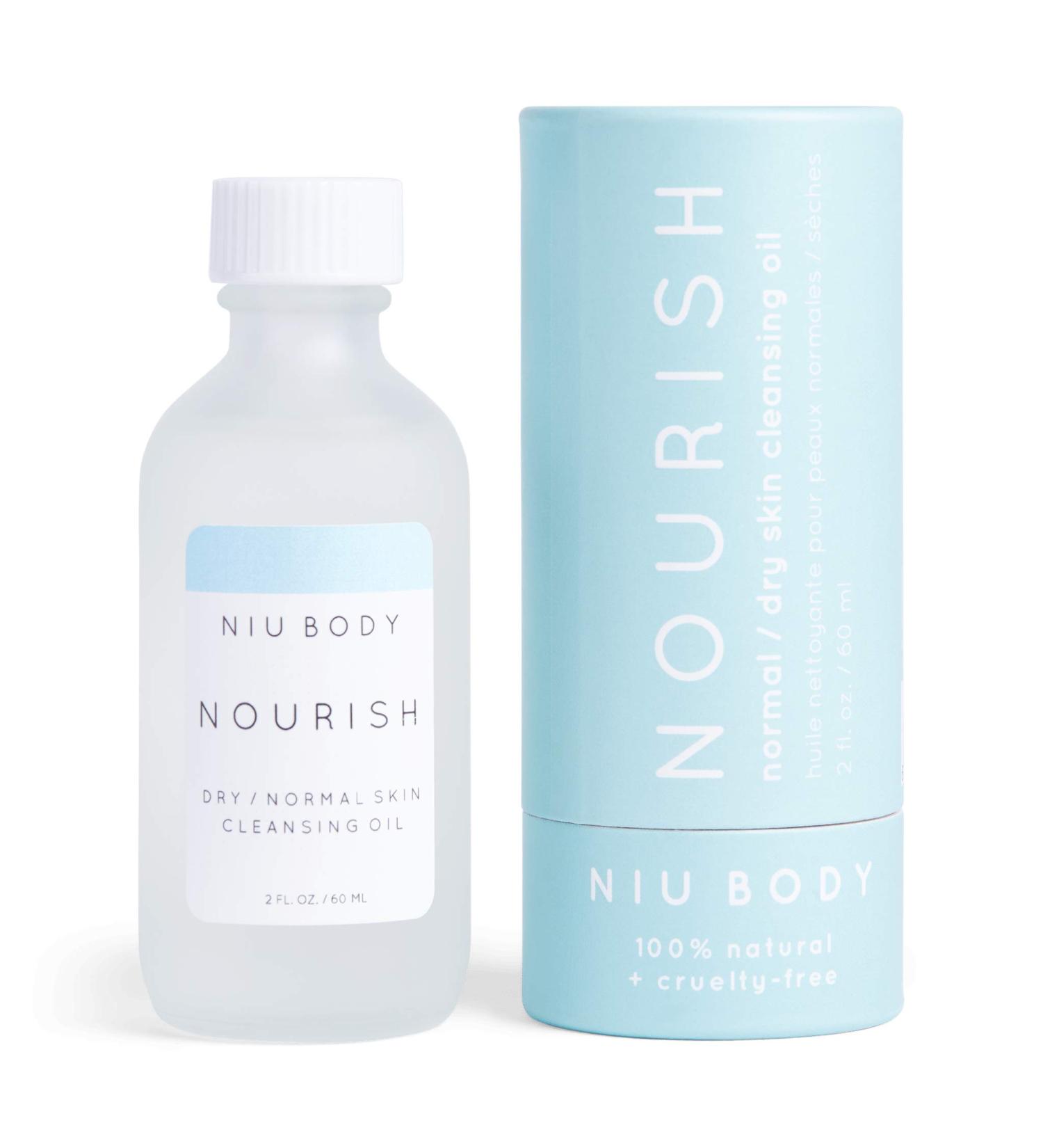 Three Ships Nourish Lavender + MCT Cleansing Oil - 2 OZ | Hydrating & Natural Face Cleanser for All Skin Types - International Shipping Available - Buy Online on GoSupps.com