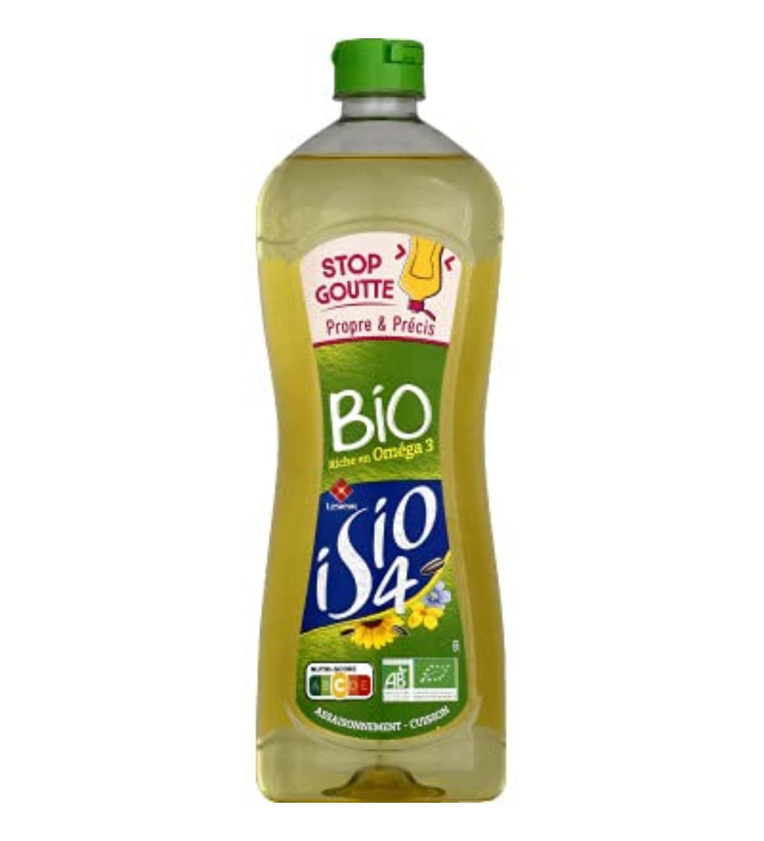 Lesieur Lesieur Isio 4 oil stop drip squeeze dose organic - The bottle 680 ml