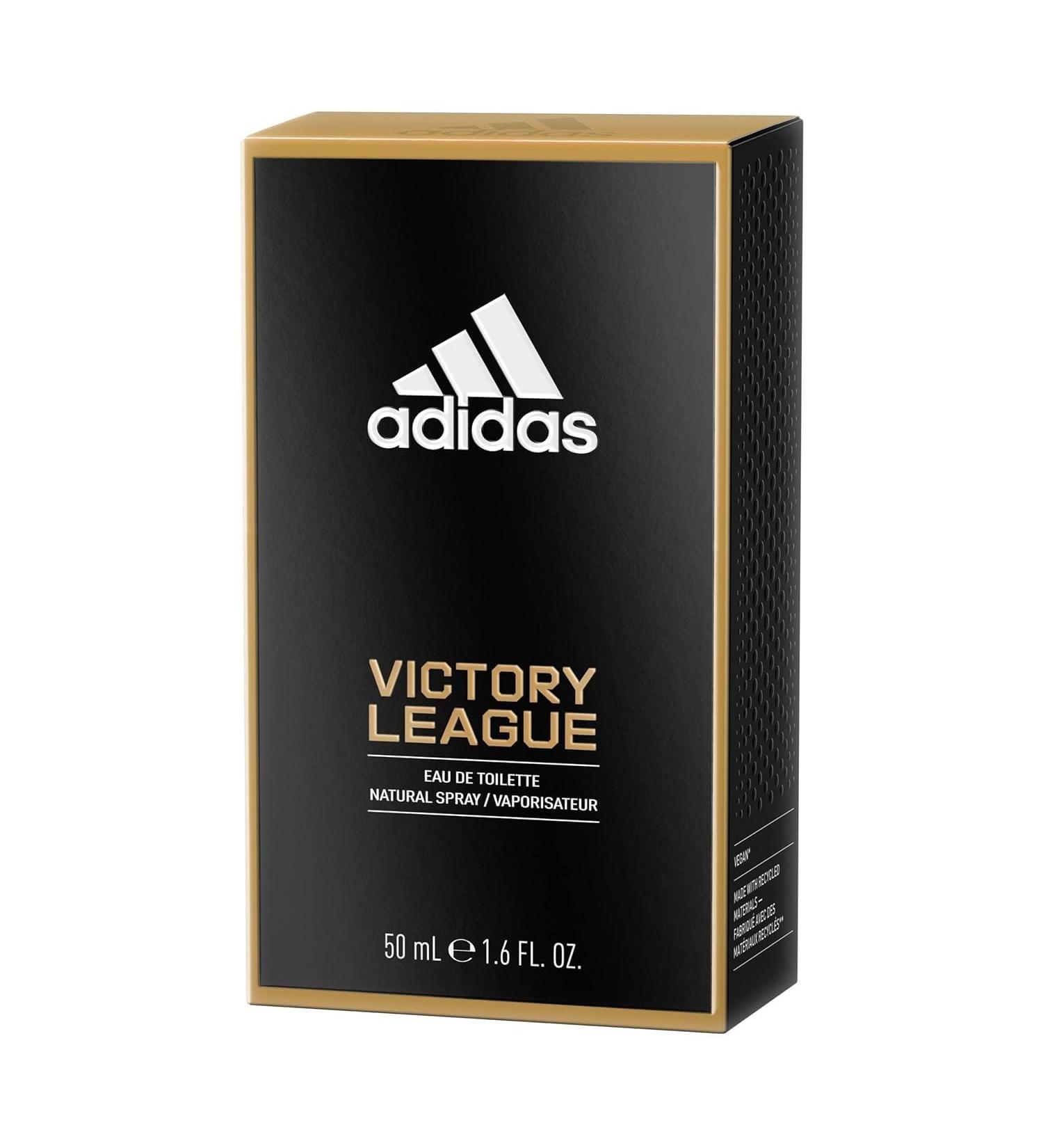 adidas Victory League Eau de Toilette 1.7 fl oz (Pack of 1) Notes of Lavender Mint and Cardamom Men's Fragrance Long Lasting Sporty Fragrance Travel Size - Buy Online on GoSupps.com