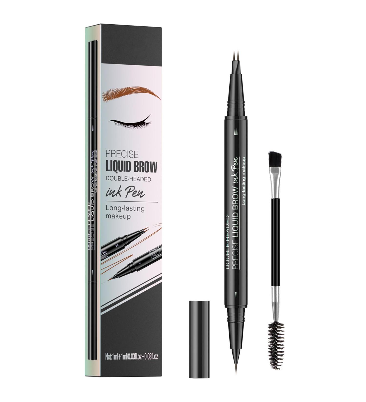  KALOEY Eyebrow Pencil Microblading Eyebrow Pencil 2 in 1 Double Ended 3D with 2 Forked Tips for a Natural Look and Long-Lasting Results - Buy Online on GoSupps.com