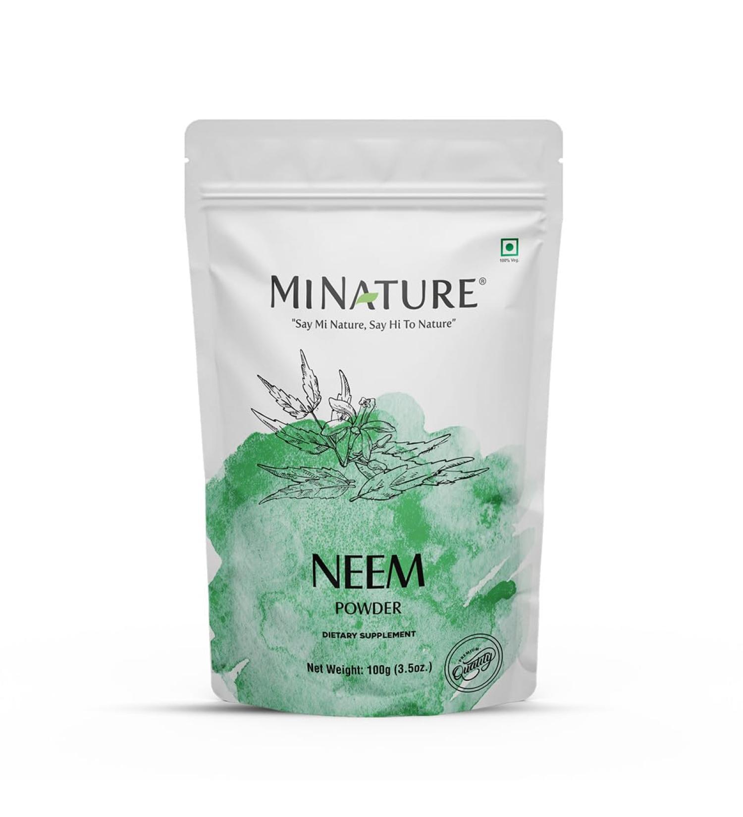 minature Neem Leaf Powder 100g (3.5oz) - Buy Online on GoSupps.com