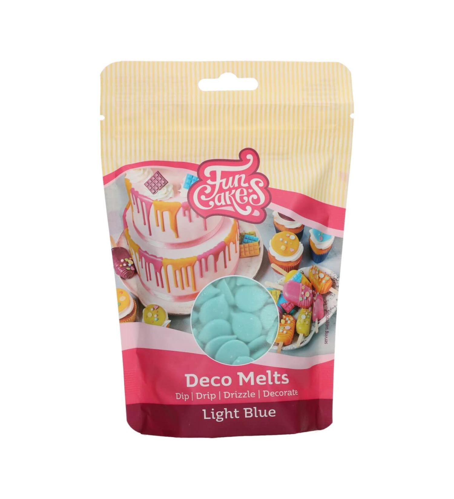 FunCakes Deco Melts Light Blue AZO Free 250 g - Buy Online on GoSupps.com