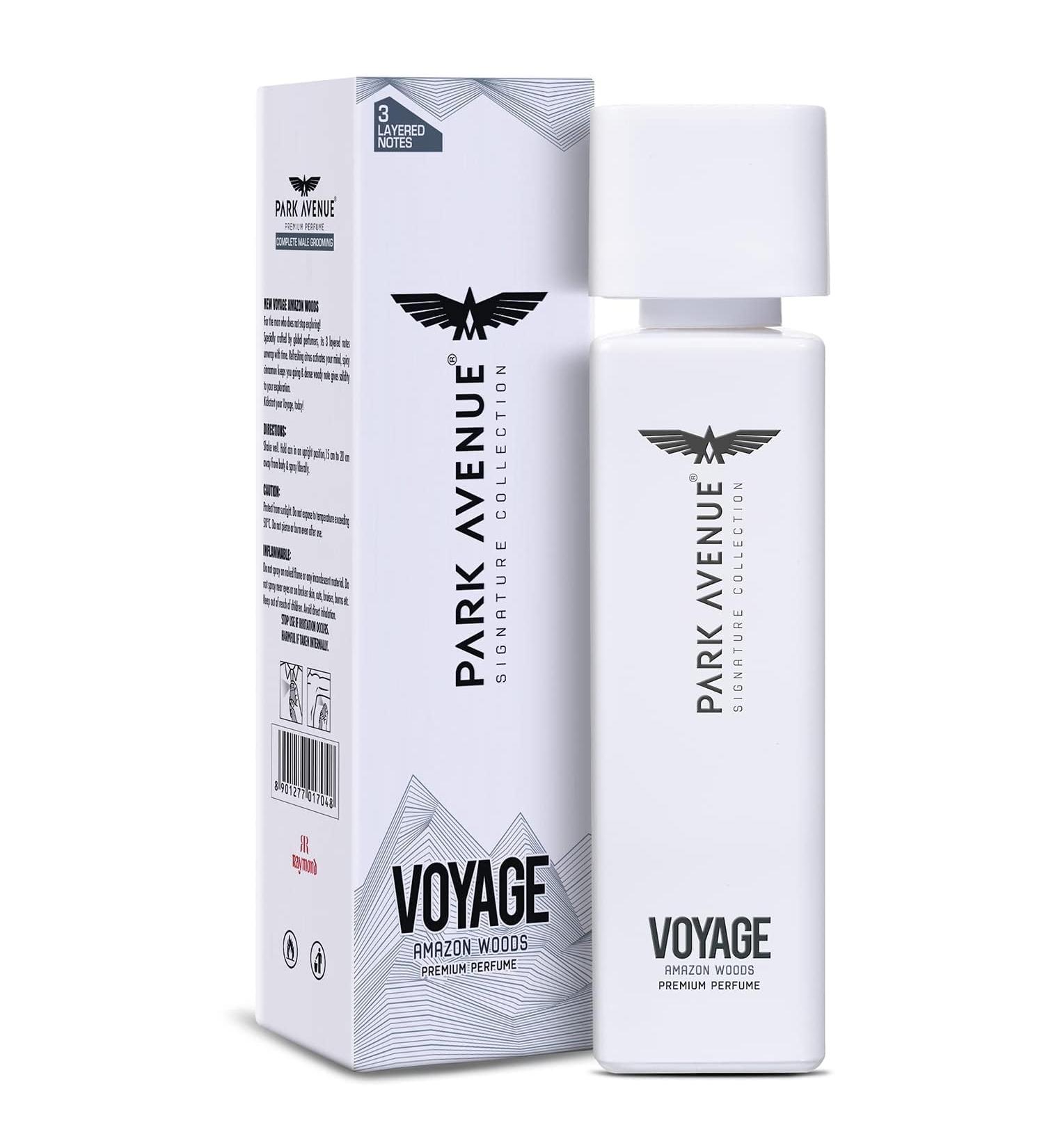 Pa rk -Avenue- Men Voyage Amazon Woods Liquid Perfume 120Ml - Buy Online on GoSupps.com