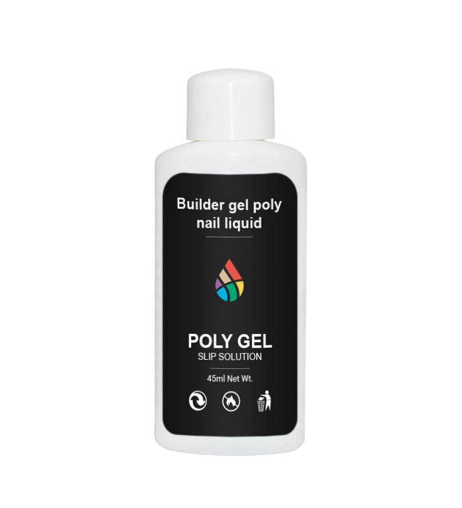 Professional Nail Extension Gel - 45ml Transparent Poly Gel Solution for Perfect Nail Enhancements - Buy Online on GoSupps.com