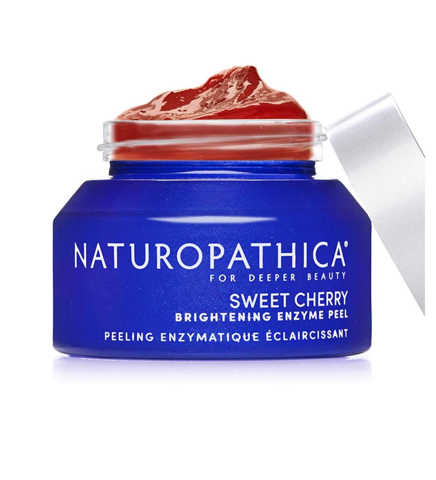 Naturopathica Sweet Cherry Brightening Enzyme Peel - 1.69 oz Exfoliating Facial Treatment - Renewed Skin, Made in USA - Buy Online on GoSupps.com