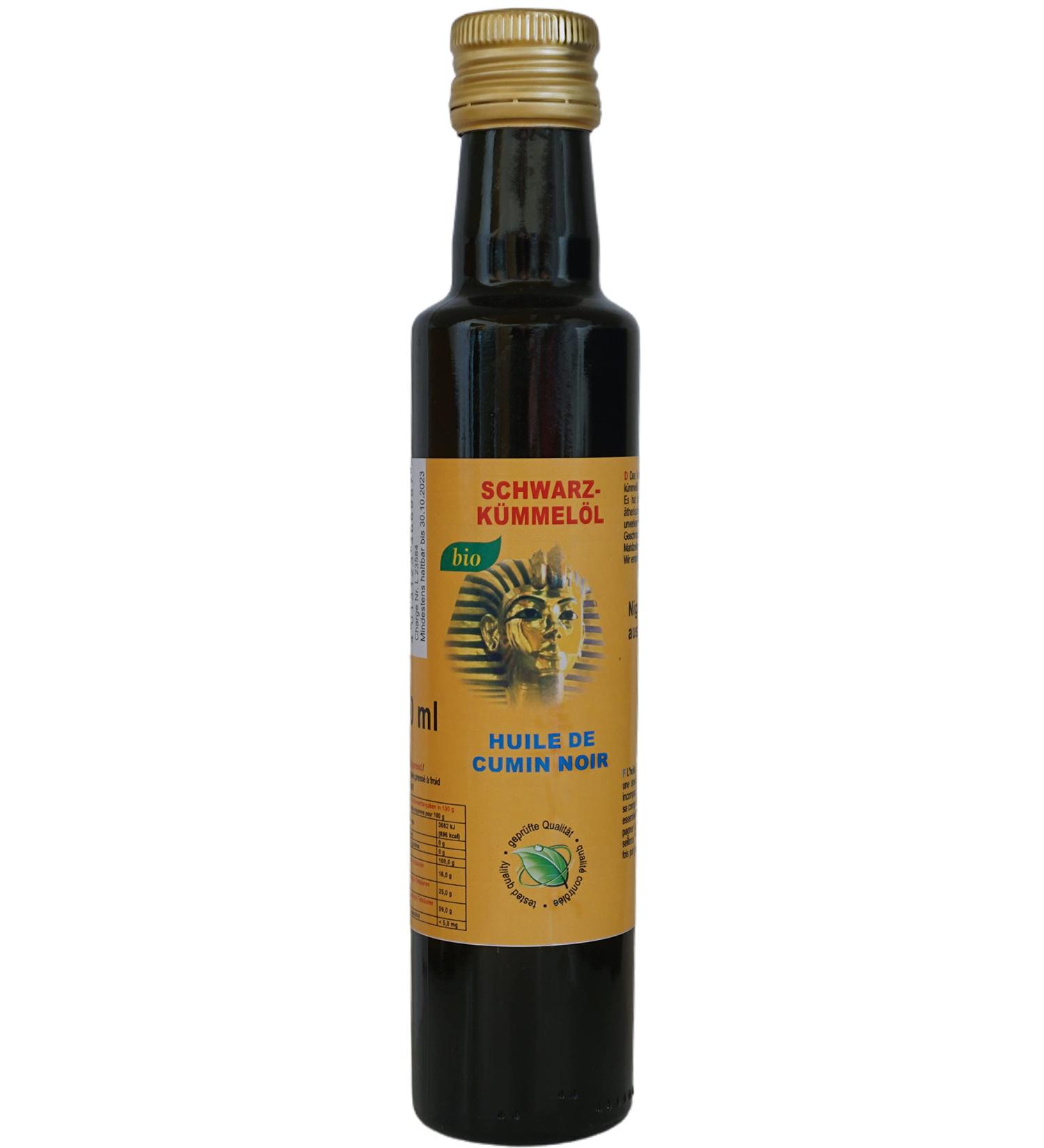 Original Egyptian Organic Black Cumin Oil - Cold Pressed in Germany | Unique Spicy Taste - The Oriental Gold - International Shipping Available - Buy Online on GoSupps.com