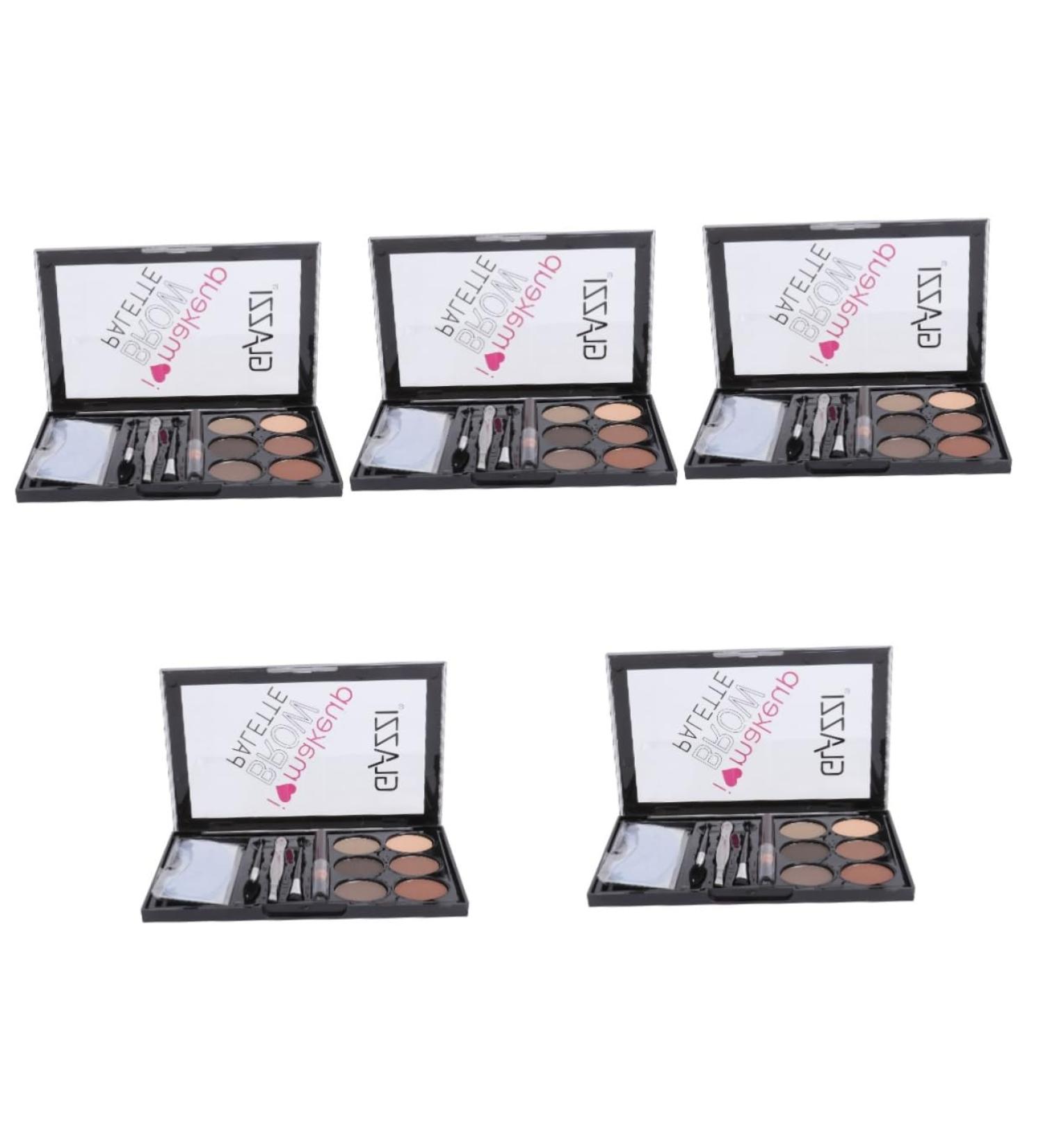 FOMIYES 5 Sets Eyebrow Powder Set Eyebrow Makeup Cosmetic Lady Cosmetic Eyebrow Pencil Eyebrow Stickers - Buy Online on GoSupps.com