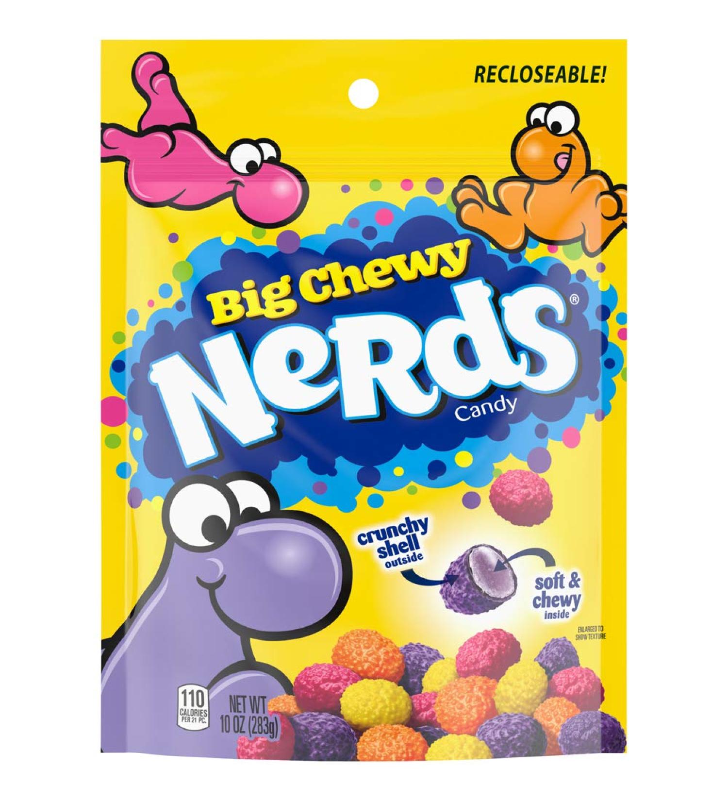 Nerds Big Chewy Candy 10 Ounce - Delicious Chewy Treat | 1 Pack - Buy Online on GoSupps.com