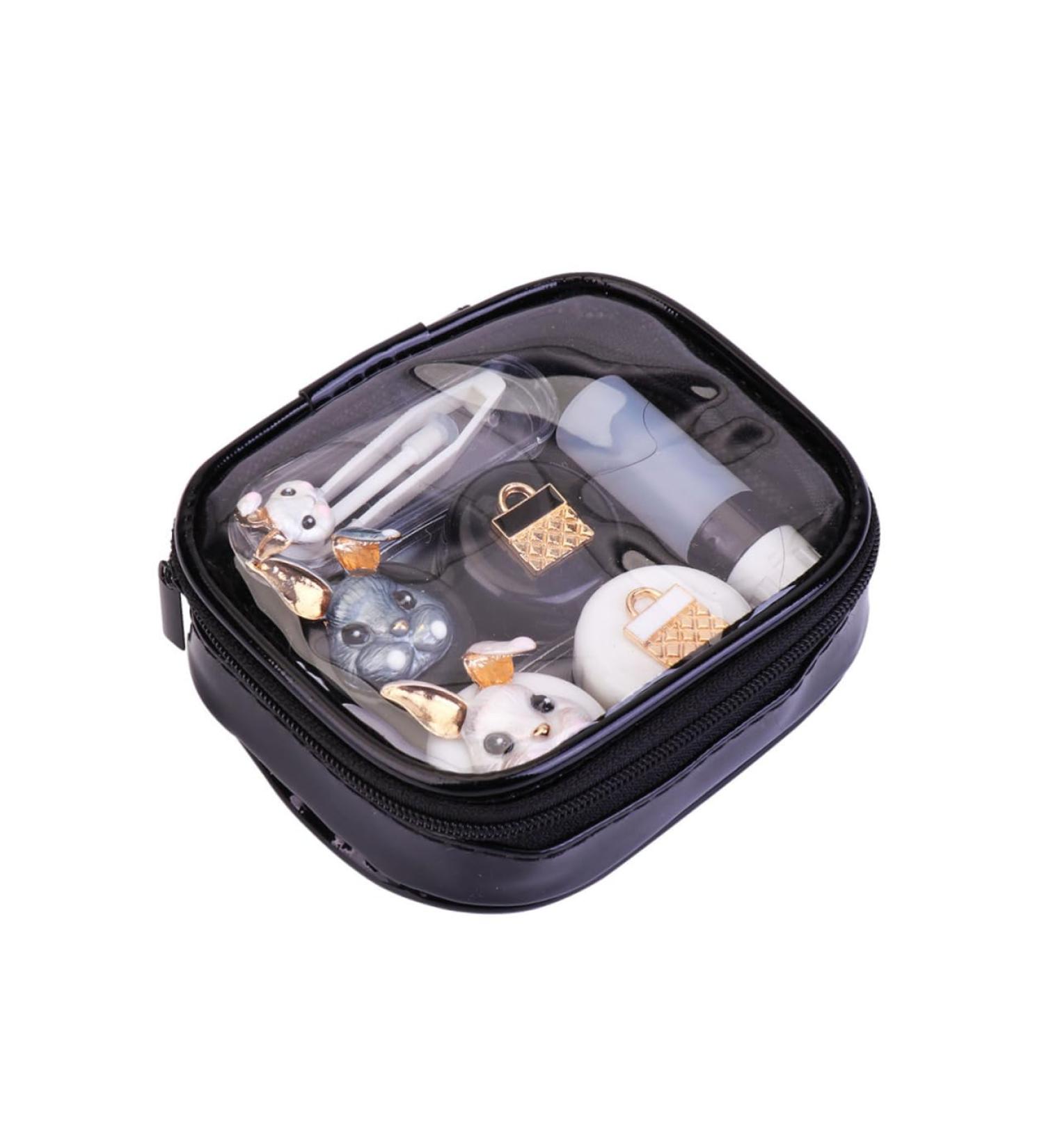 Buy Homsfou Contact Lens Case & Accessories Kit - Portable Holder for Eye Contacts & Glasses - Ideal for Travel & Care - Buy Online on GoSupps.com