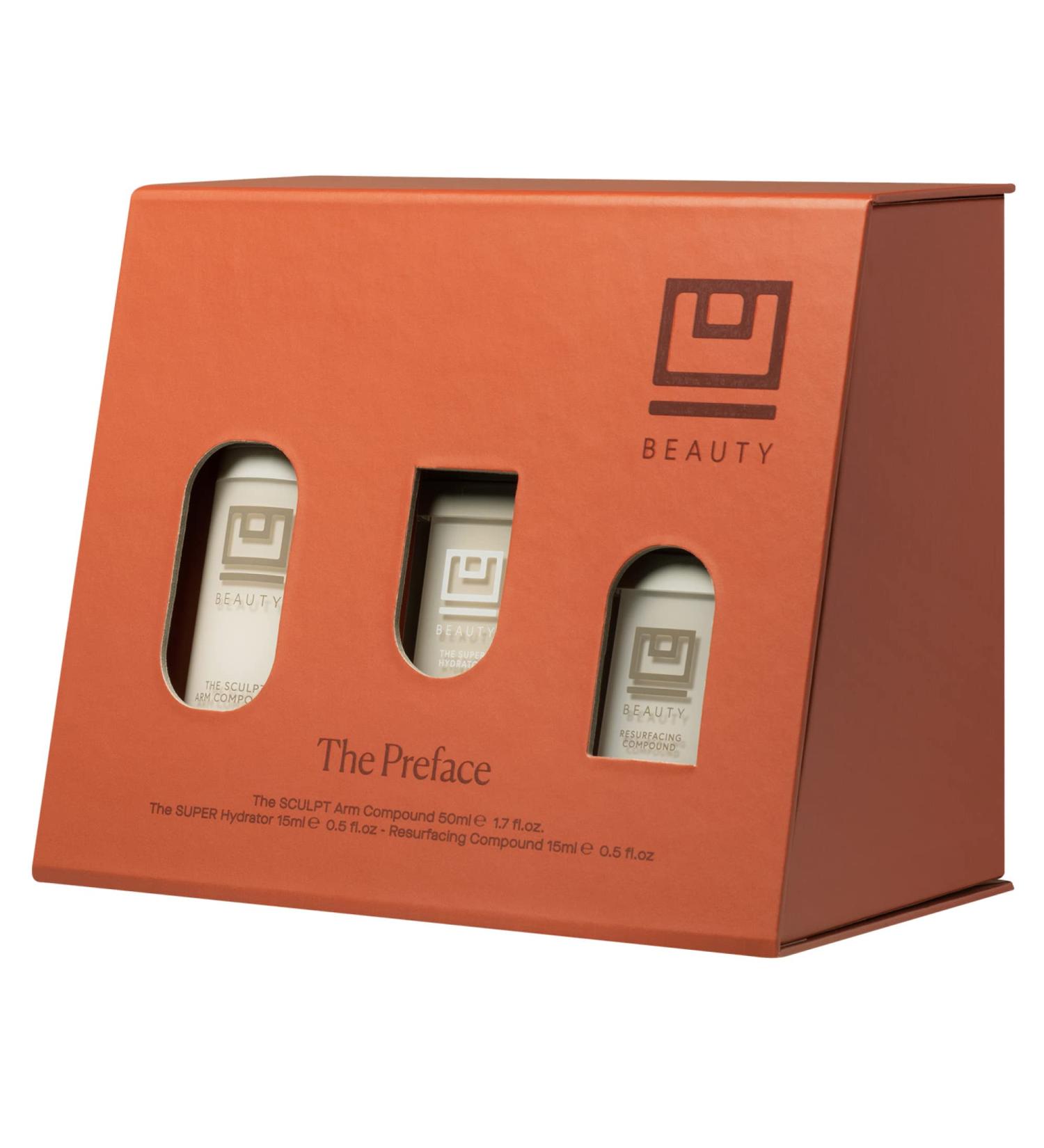 U Beauty Preface Kit | Complete Anti-Aging Skin Care Set with Retinol Vitamin C & Hyaluronic Acid Perfect Gift for Radiant Skin (Set of 3 - Buy Online on GoSupps.com