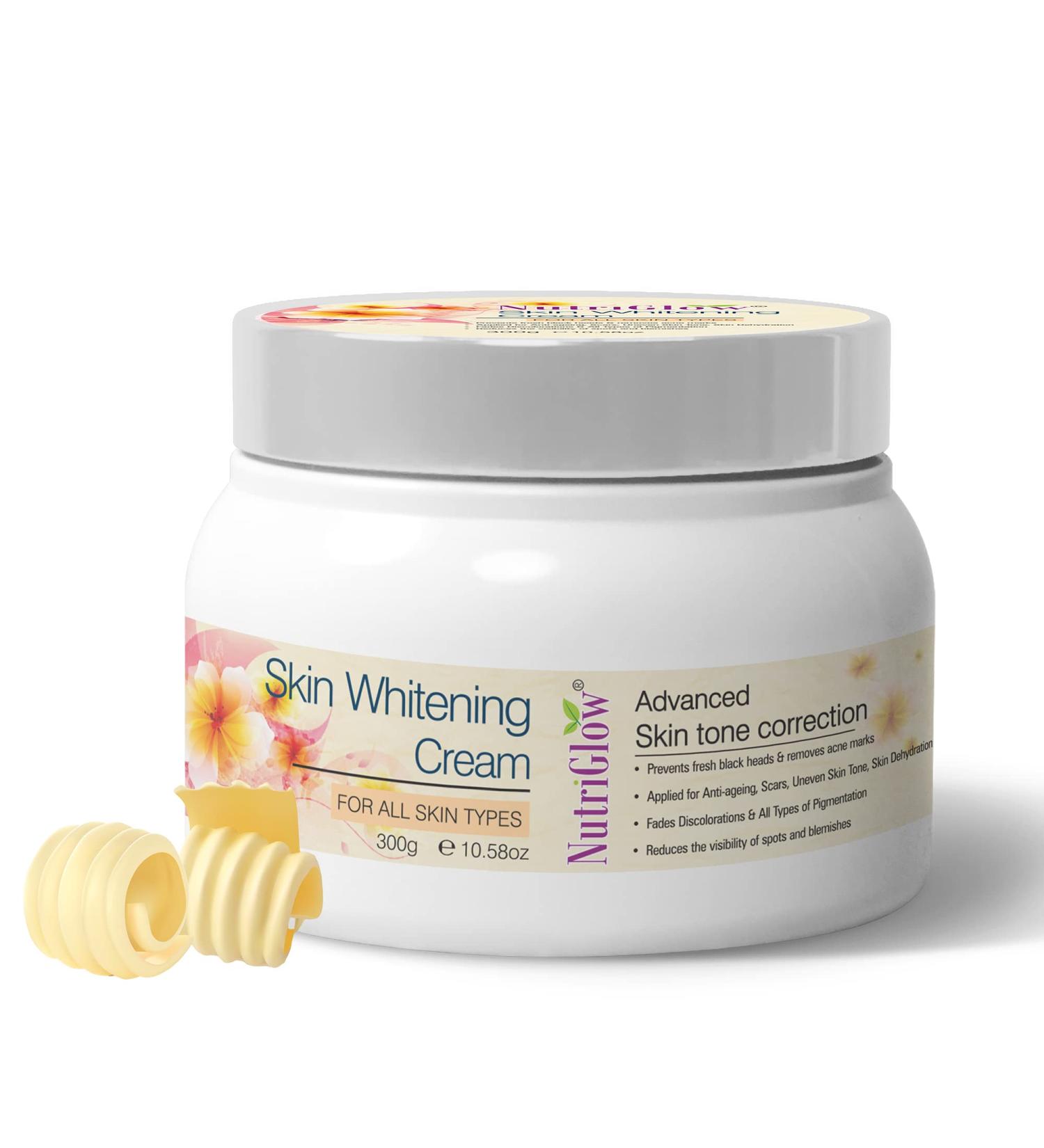 Nutriglow Cream for Brighter Skin Deeply Moisturizing and Hydrating Youthful Glow All Day Dark Spots and AntiAging Treatment 100 Natural 300Gm - Buy Online on GoSupps.com