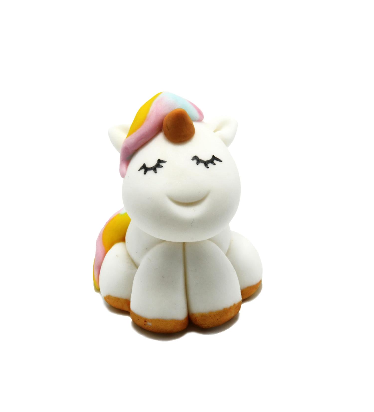 SugArt Unicorn Edible Cake Toppers | Handmade Animal Cake Decorations for Birthdays Easter Decorations or Baby Showers | Perfect on Fondant Butter Cream & Icing Sugar Cakes | Contains Food Colors - Buy Online on GoSupps.com