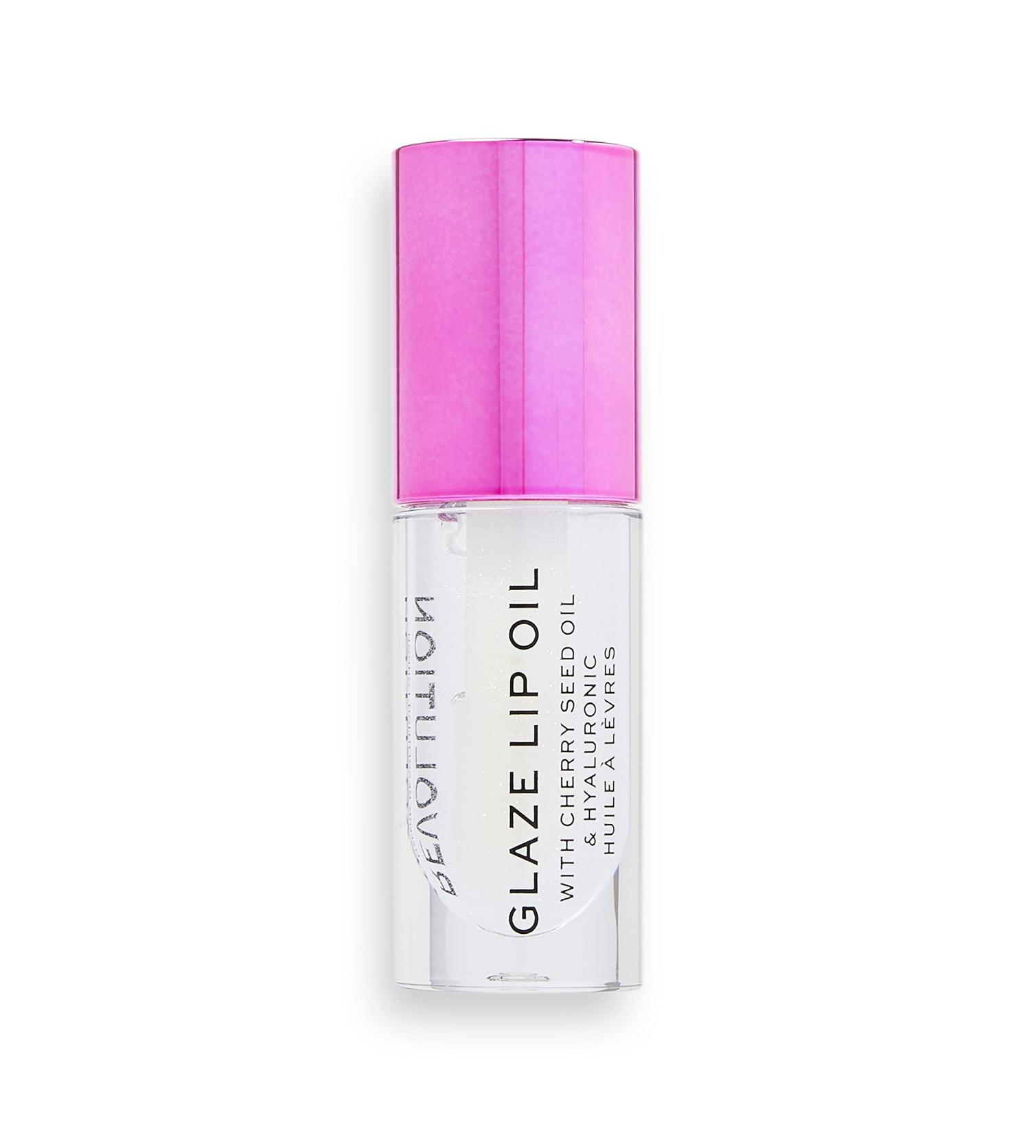 Revolution Beauty Glaze Lip Oil - Nourishing Lust Clear 4.6ml - Buy Online on GoSupps.com