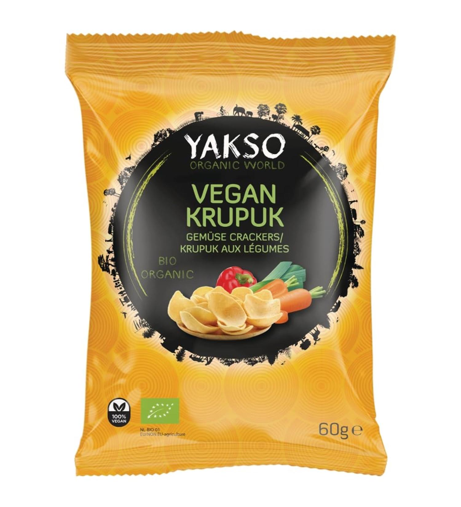 Yakso Yakso Organic Vegan Crackers (1 x 60 g)