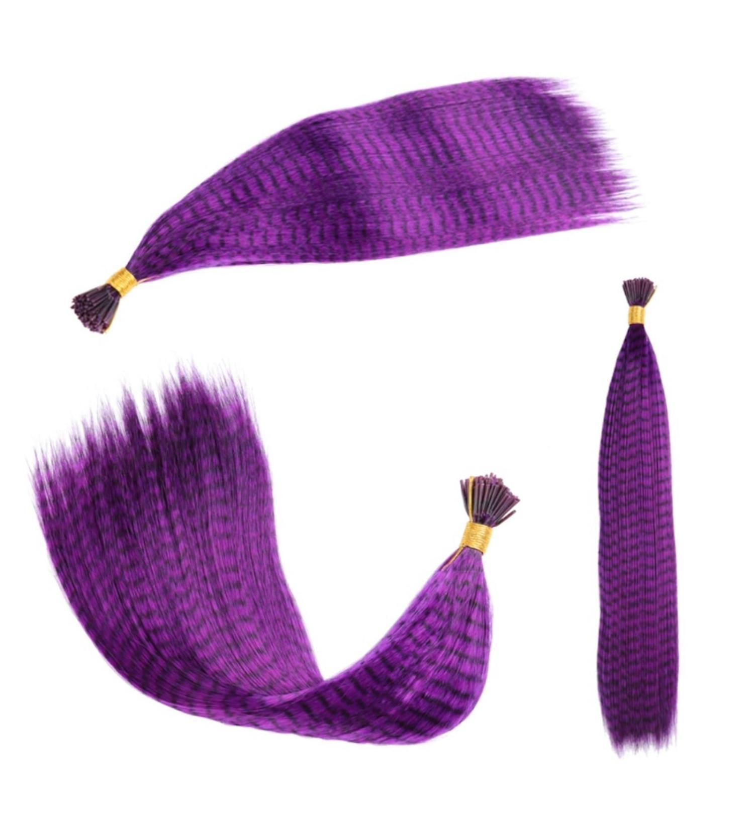 Feather Hair Extension Feather for Hair Extensions Synthetic Long Colored Overhead Strands of Hair Accessories Rainbow Hairpiece for Women Synthetic Feathers Hair Extension Set (Color : 4 Size : 16 16inch 40cm 4 - Buy Online on GoSupps.com