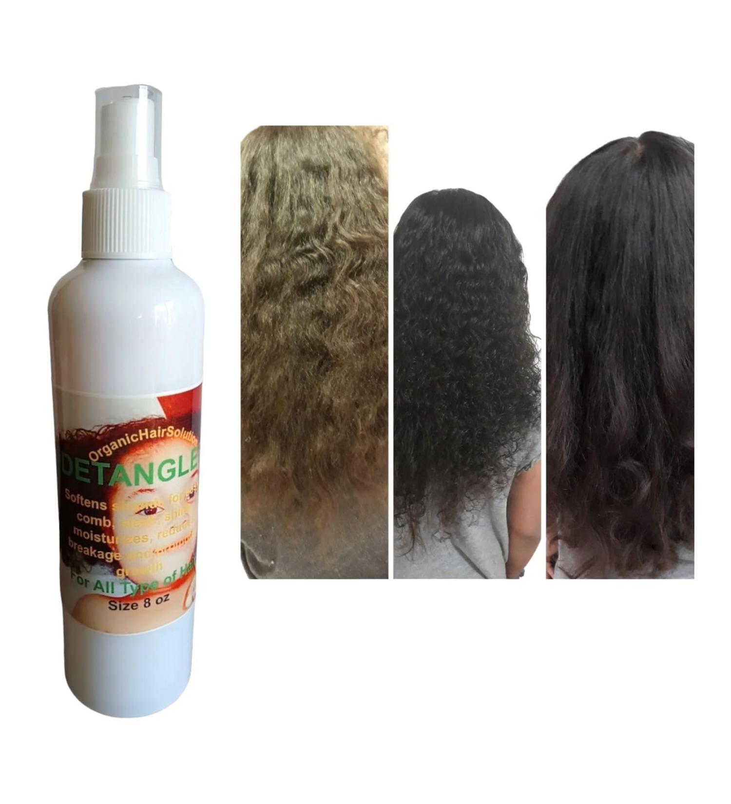 Organic Kids Rice Water Hair Growth Spray | Detangler & Moisturizer | Aloe Vera Tea Tree & Argan | Sulfate/Paraben Free | All Hair Types | 8 oz - Buy Online on GoSupps.com