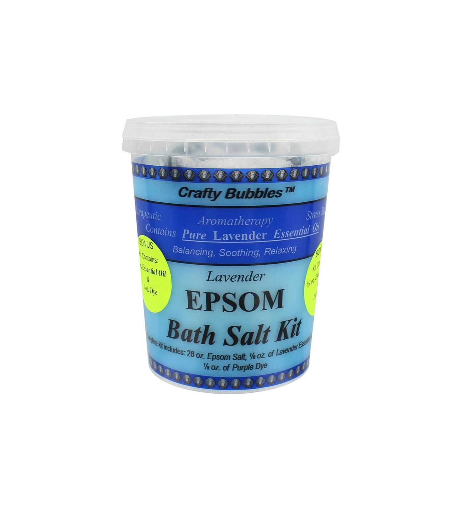 Crafty Bubbles Bath Salt Kit Epsom