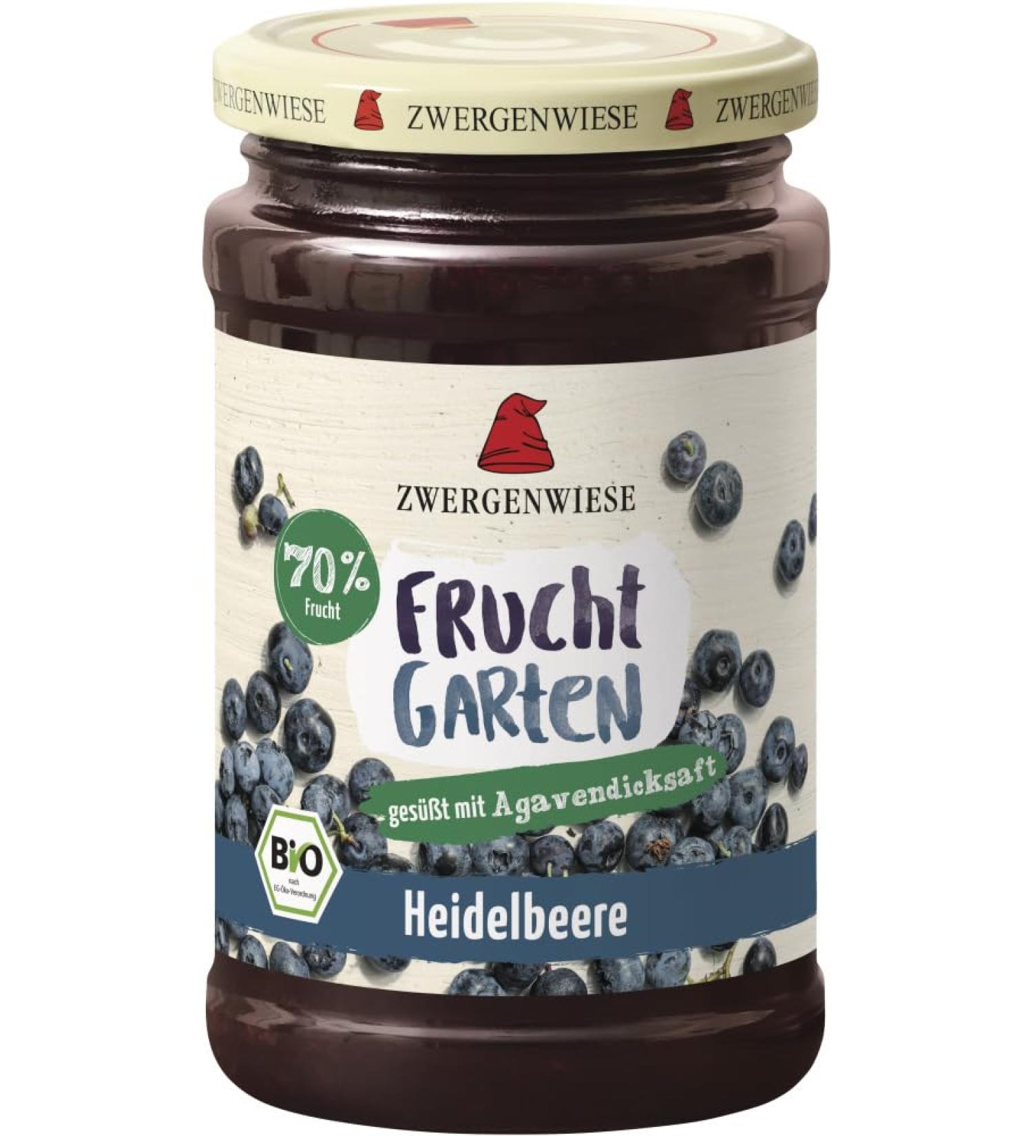 Zwergenwiese FruchtGarten Blueberry Pack of 6 x 225 g