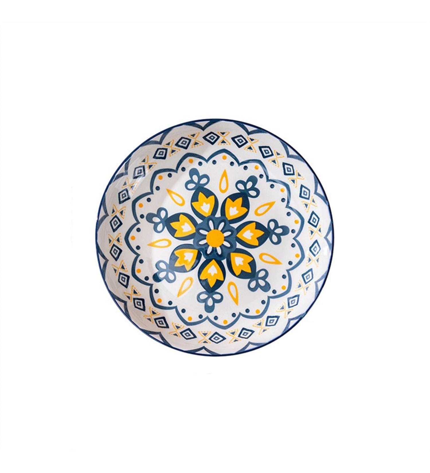 Serving Plates 4pc Dinner Plate Simple Romantic Cream Ceramic Embossed Afternoon Tea Home Dessert Plate Fruit Plate Bread Plate for Kitchen Restaurant Banquet Kitchen Decoration for Appetizer Dinner  - Buy Online on GoSupps.com