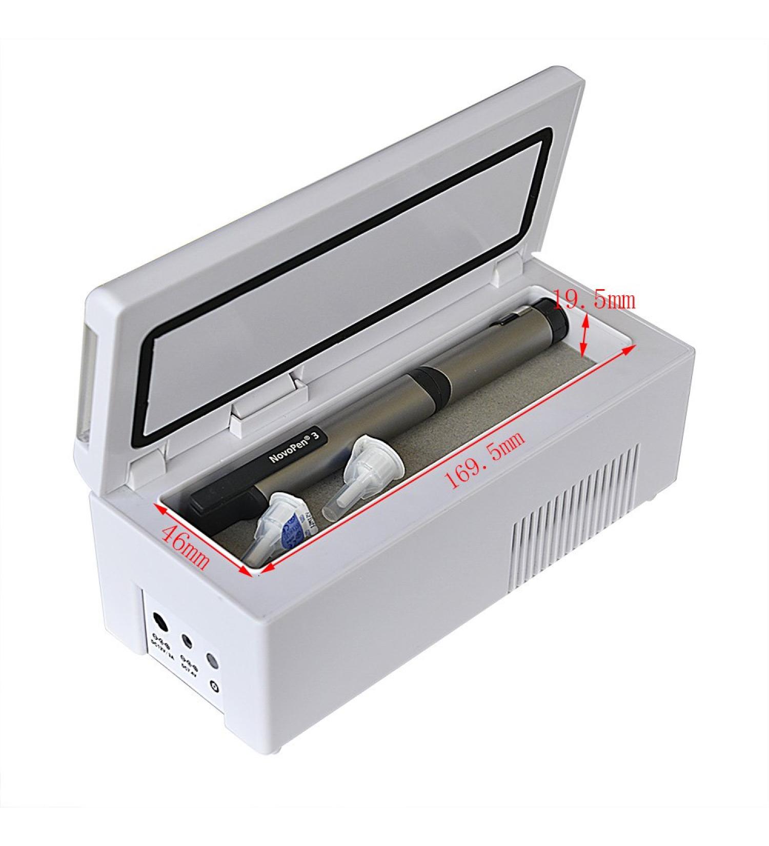 Bestman Portable Insulin Cooler Box USB Port Refrigerator BIC30 - Mini Drug Constant Temperature 2-8 C - Buy Online on GoSupps.com