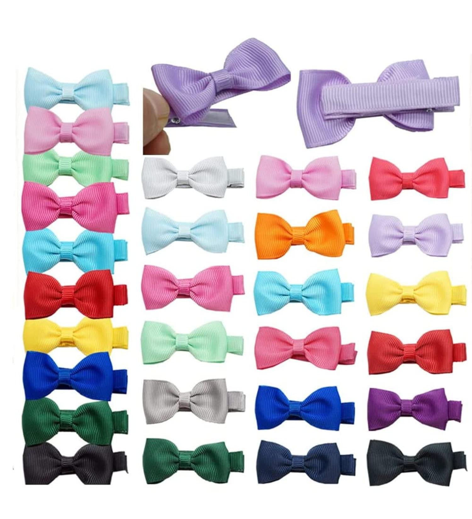 40 Pcs Baby Hair Clip Hair Clips for Girls Cute Colorful Toddler Hair Clips 2 Inch Hair Bows Baby Girls Hair Accessories Fully Lined Barrettes for Girls Toddlers Infants Kids Mixed Colours:a - Buy Online on GoSupps.com