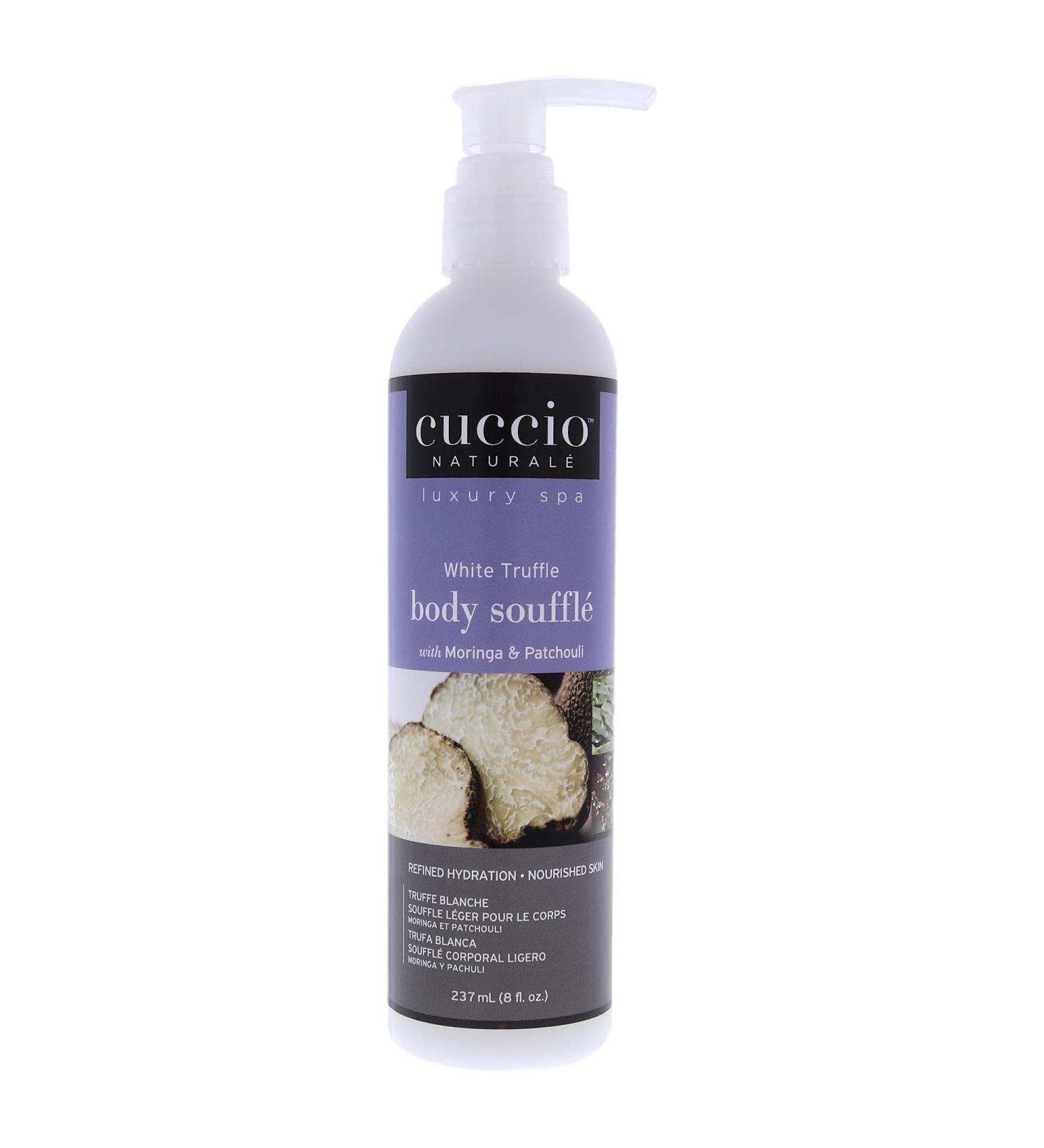 Cuccio Naturale White Truffle Body Souffl - Nourishing Hydrating Treatment for Dry Skin - Lightweight & Non-Greasy Formula - Natural & Cruelty-Free - 8 oz International Shipping - Buy Online on GoSupps.com
