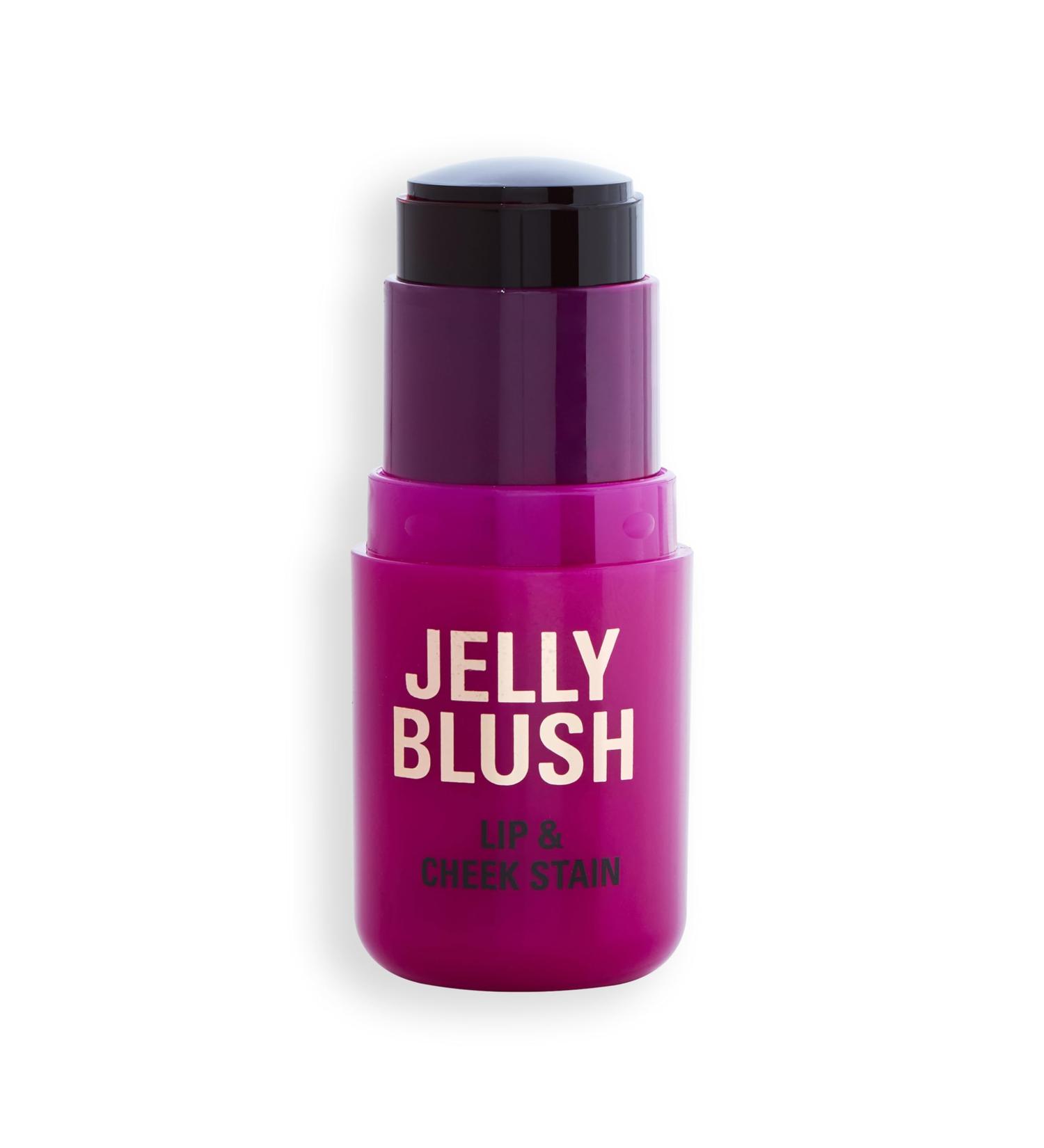Revolution Beauty Jelly Blush Stick Lips & Cheeks Long-Lasting Buildable with Hyaluronic Acid & Aloe Vegan & Cruelty-Free Cherry Red - Buy Online on GoSupps.com