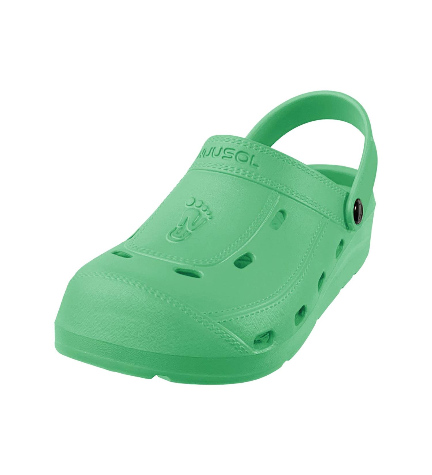 NUUSOL Unisex McCall Clog - Non-Slip Hiking Footwear for Plantar Fasciitis | Soft Lightweight Comfortable with Arch Support - Sage Green Sizes 6W/5M - Buy Online on GoSupps.com