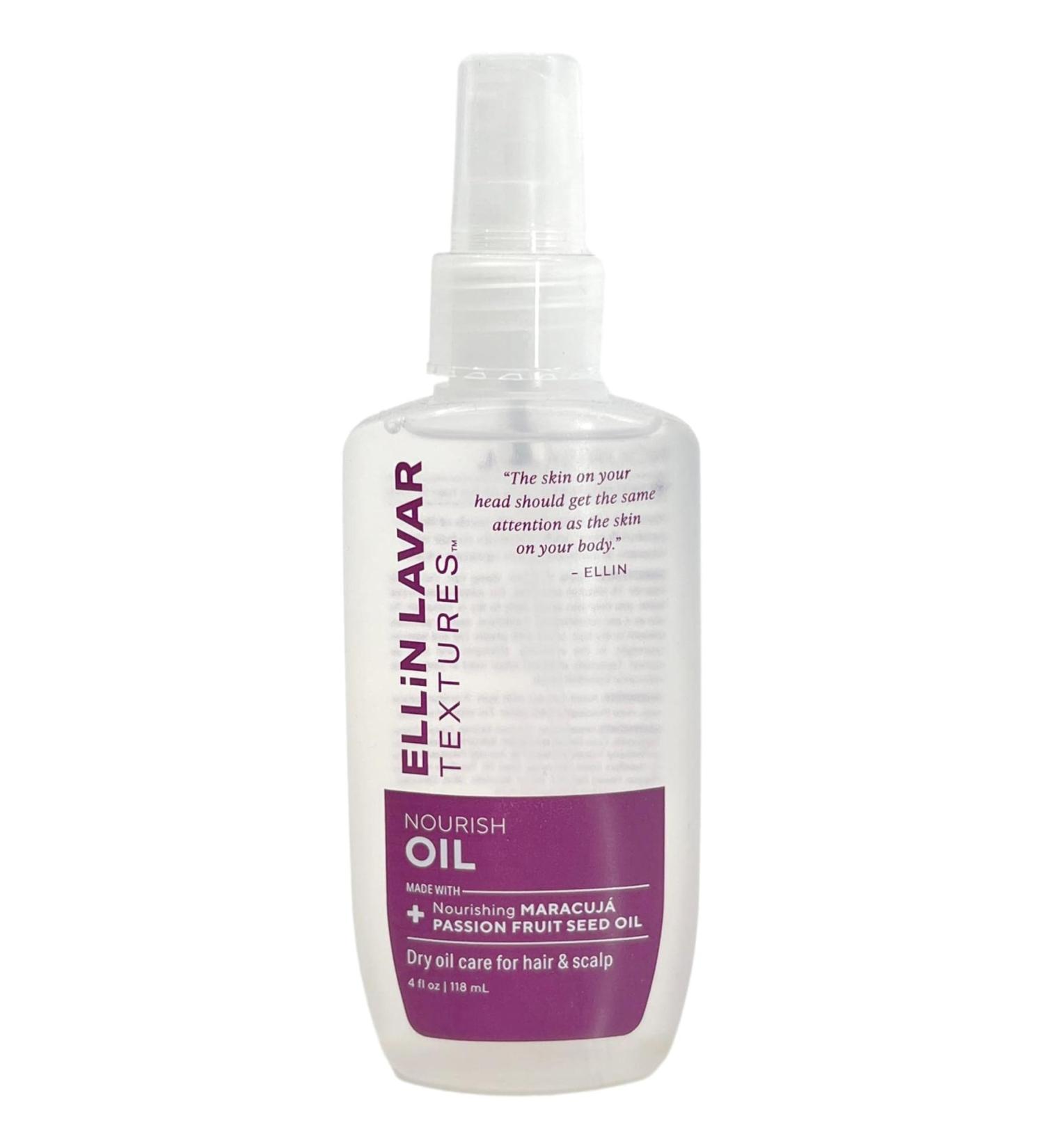 NourishOil with Maracuja & Passion Fruit Seed Oil - Dry Oil Care for Hair & Scalp | Vitamin A C B-Complex | Nourish & Trap Moisture (4 oz)