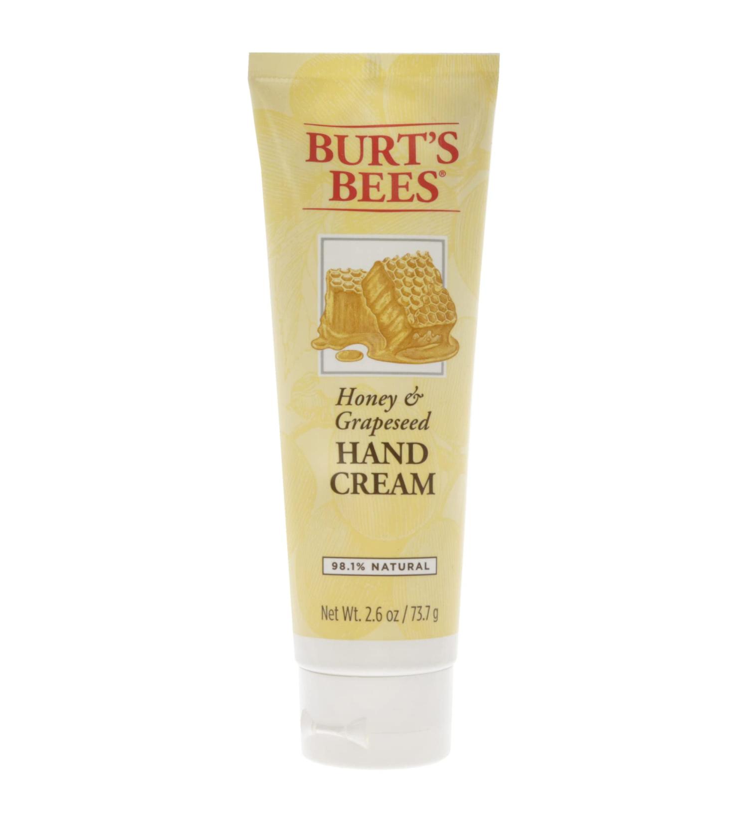Burt's Bees Hand Cream 2.6 oz - Honey & Grapeseed Oil | 1ct - Varying Packaging - Buy Online on GoSupps.com