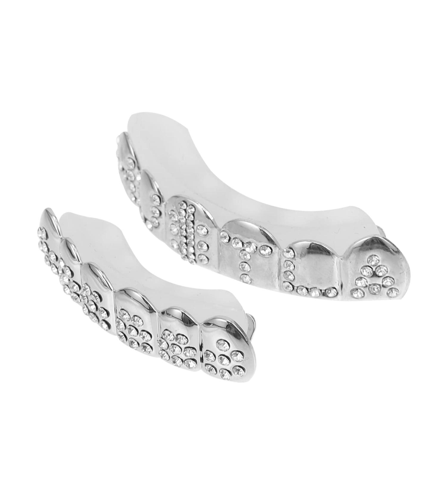 Toddmomy 1 Set Dreses Fake Teeth Halloween Trick Toy Devil Fangs Costume Cosplay Props Hip Hop Makeup - Buy Online on GoSupps.com