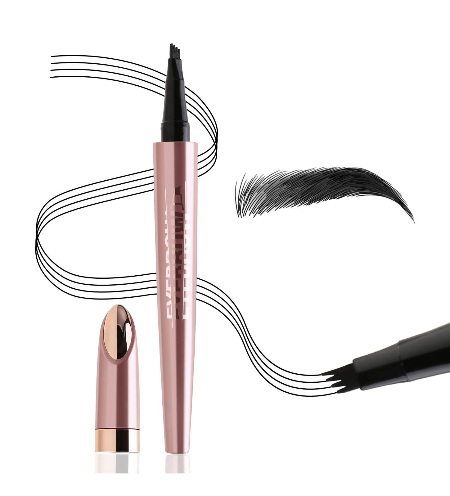 4-Tip Microblading Brow Pen - Waterproof Liquid Eyebrow Filler for 3D Natural Makeup | Precise Brush-Tip #04 - International Shipping Available - Buy Online on GoSupps.com