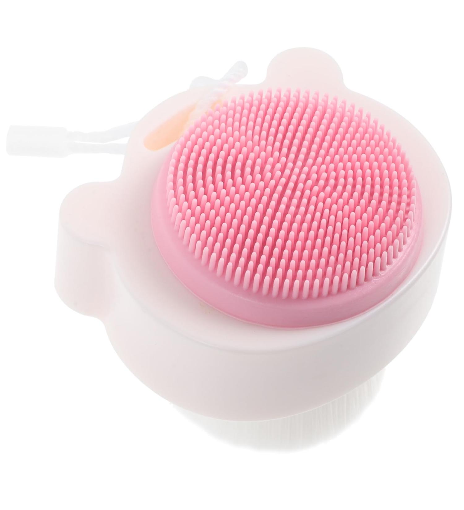 IWOWHERO Soft Bristle Facial Cleansing Brush Cleansing Facial Brush Female Facial Brush Cleanse Silicone Face Scrubber Cleansing Exfoliator Face Man Silica Gel Detergent White Deep Cleaning - Buy Online on GoSupps.com