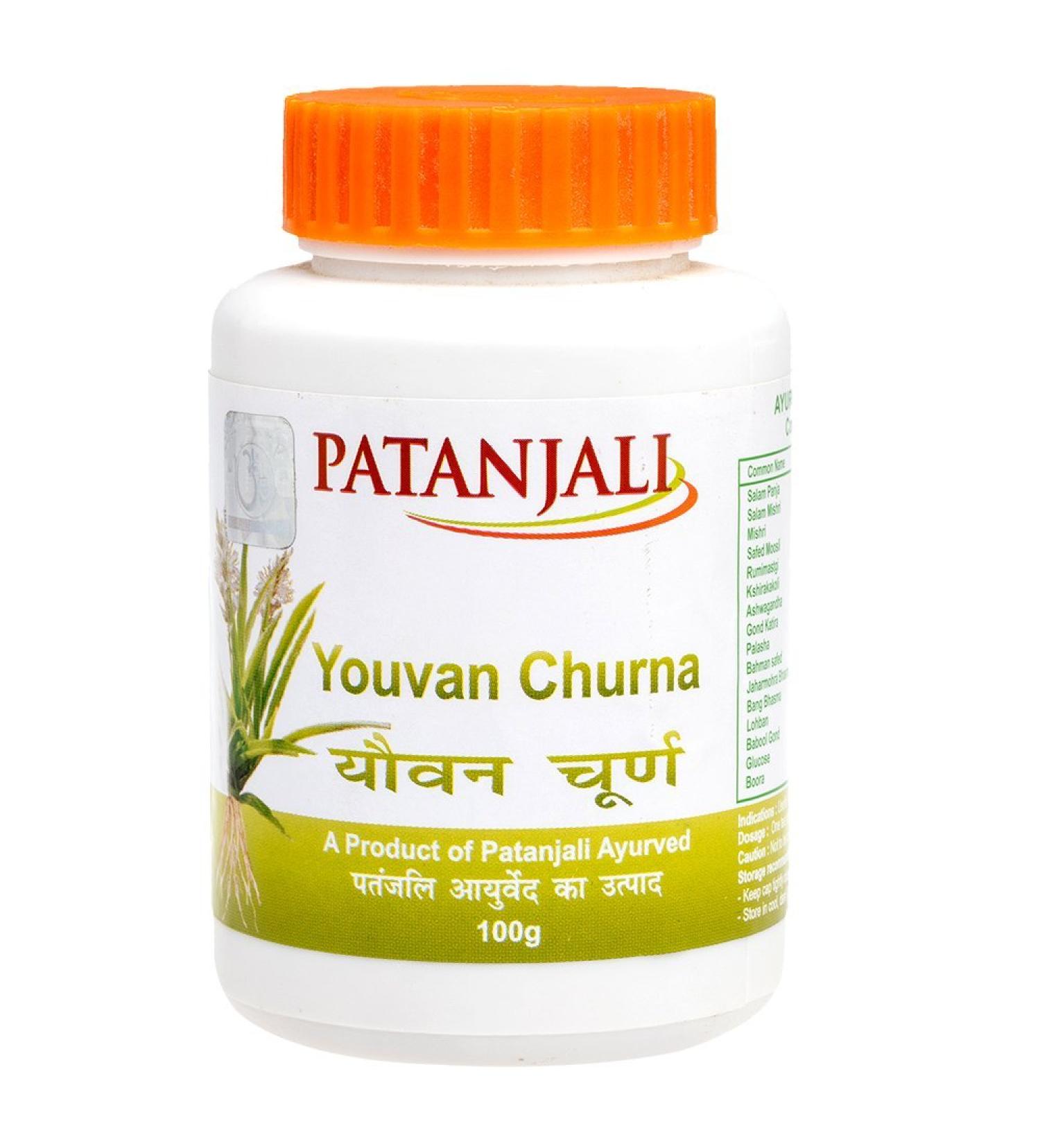 Patanjali Youvan Churna - 100 g - Buy Online on GoSupps.com