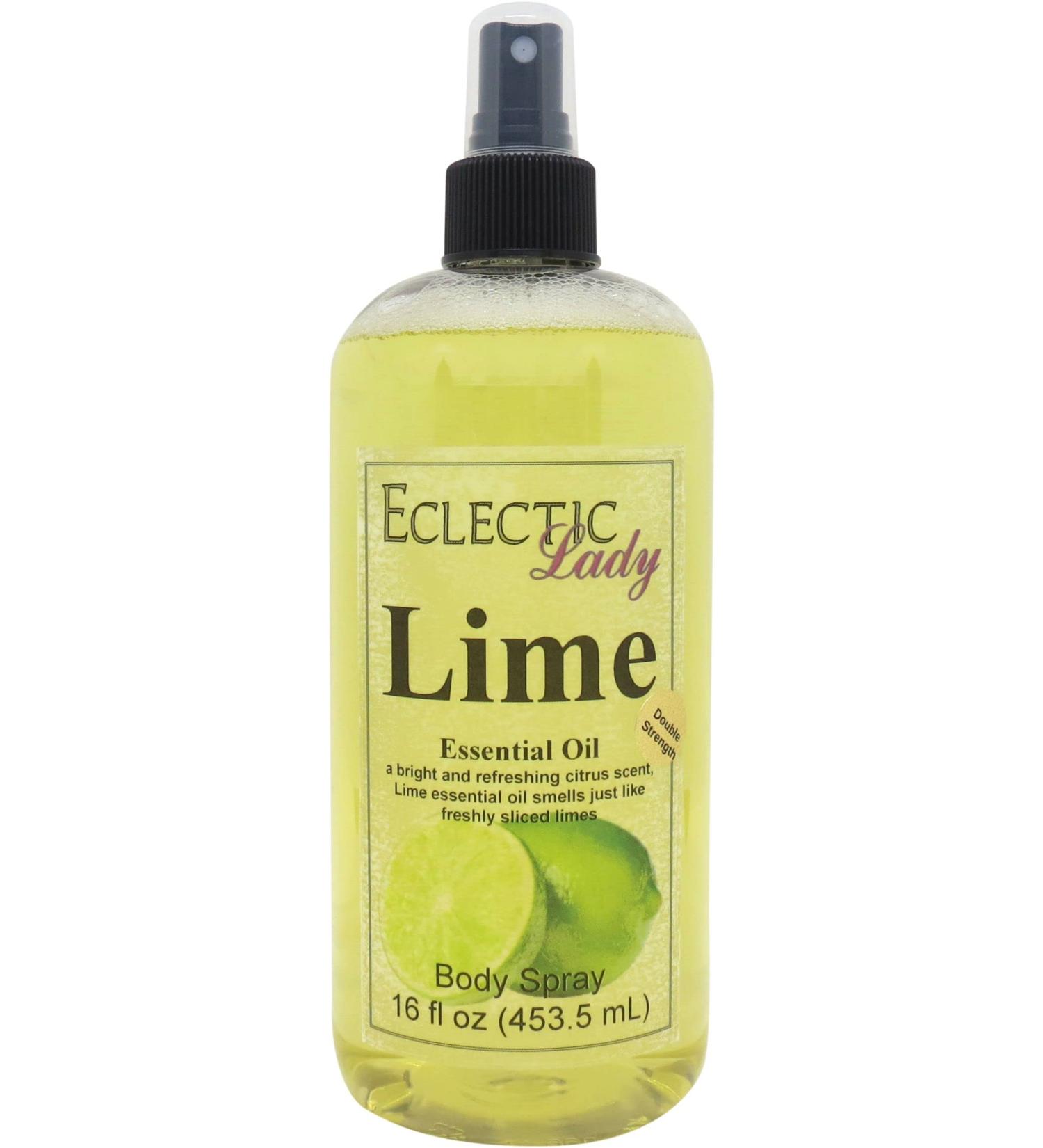 Lime Essential Oil Body Spray (Double Strength) 16 ounces Body Mist for Women with Clean Light & Gentle Fragrance Long Lasting Perfume with Comforting Scent for Men & Women Cologne with Soft 16 Fluid Ounces (Double Strength) - Buy Online on GoSupps.com