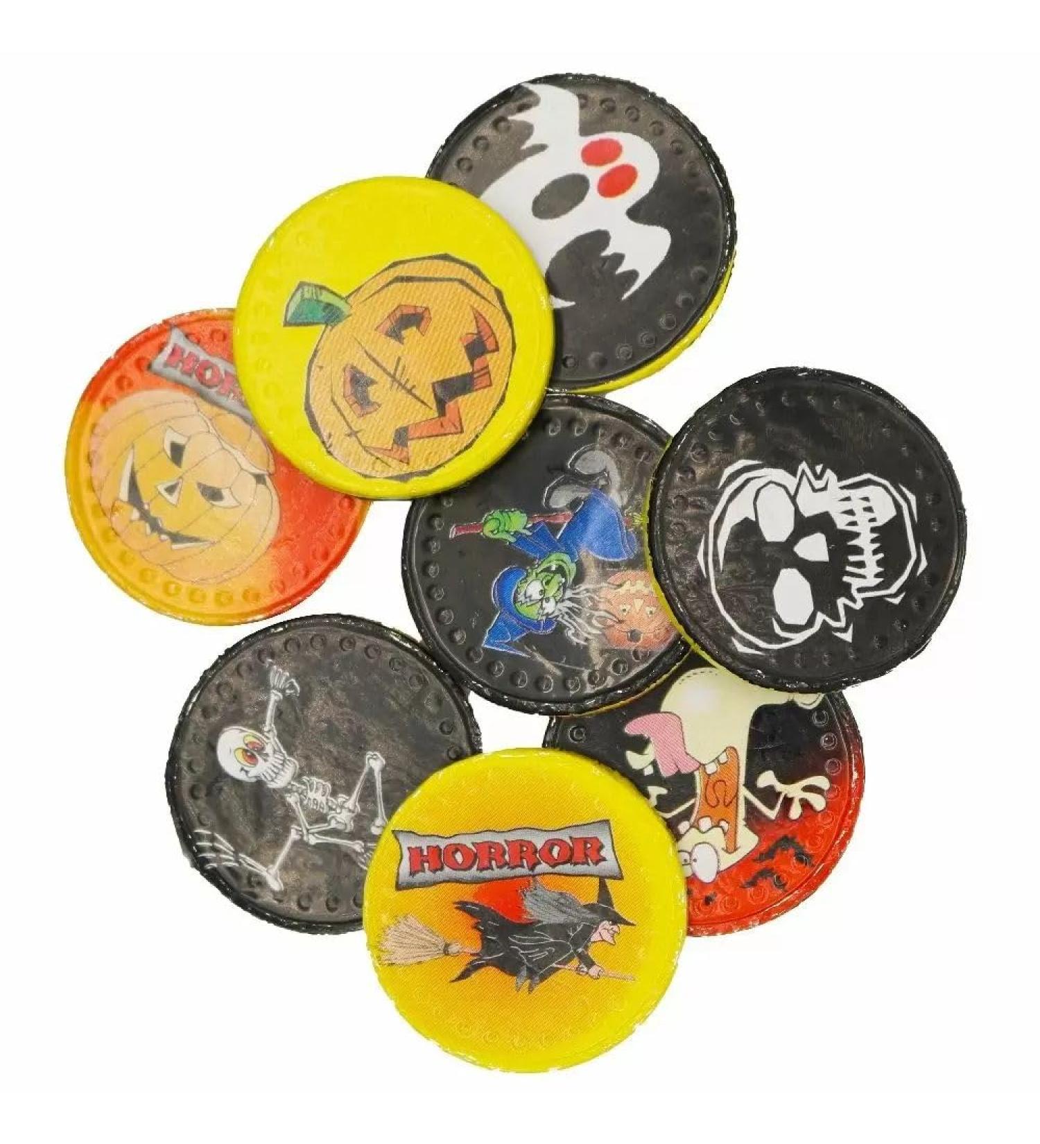 Halloween Milk Chocolate Coins - 200g Chocolate Sweets Chocolate 200g