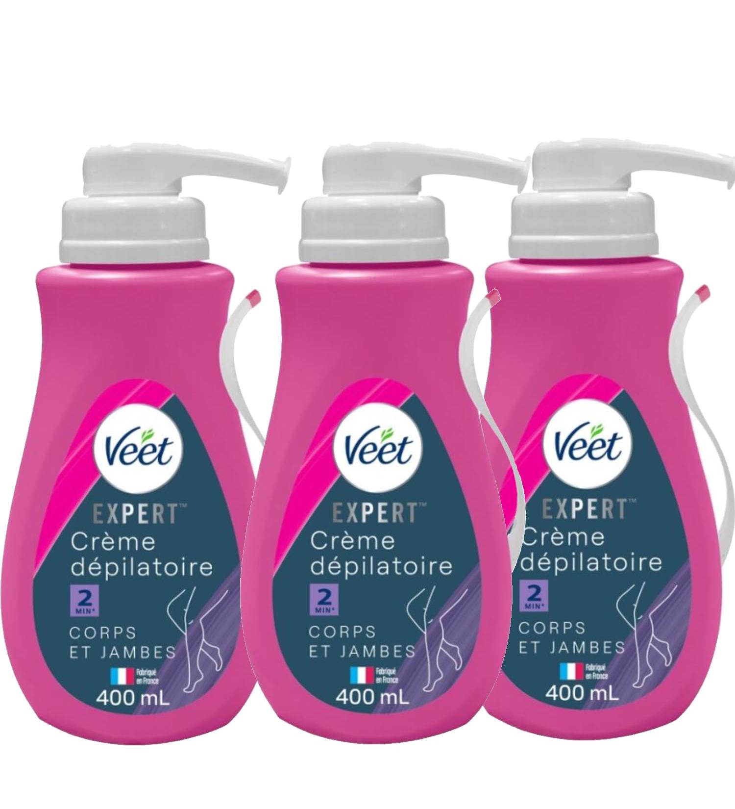 Veet - Cr me D pilatoire Expert 400mL - Lot de 3 - Buy Online on GoSupps.com