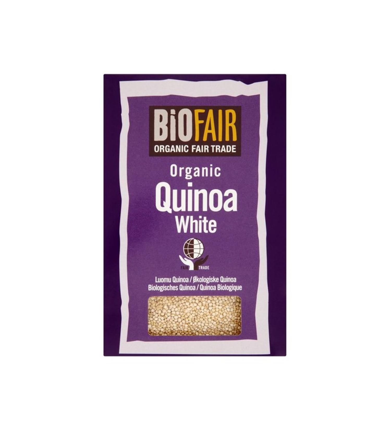 Biofair Organic Fair Trade Quinoa White 500 g - Buy Online on GoSupps.com