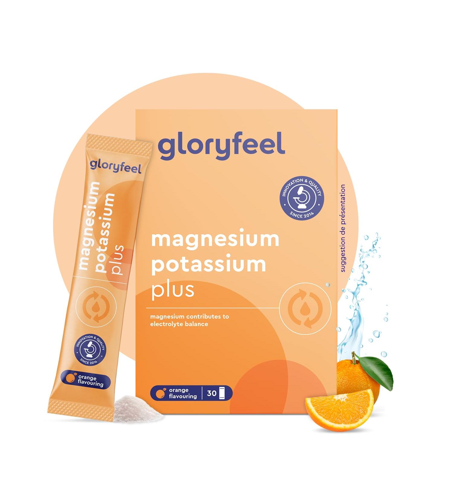 Magnesium and Potassium Nutritional Supplement with Vitamins B C + Minerals Increases Energy & Supports Muscles* Post-Sport Rehydration For Athletes 30 Sachets Orange Taste Sugar Free - Buy Online on GoSupps.com