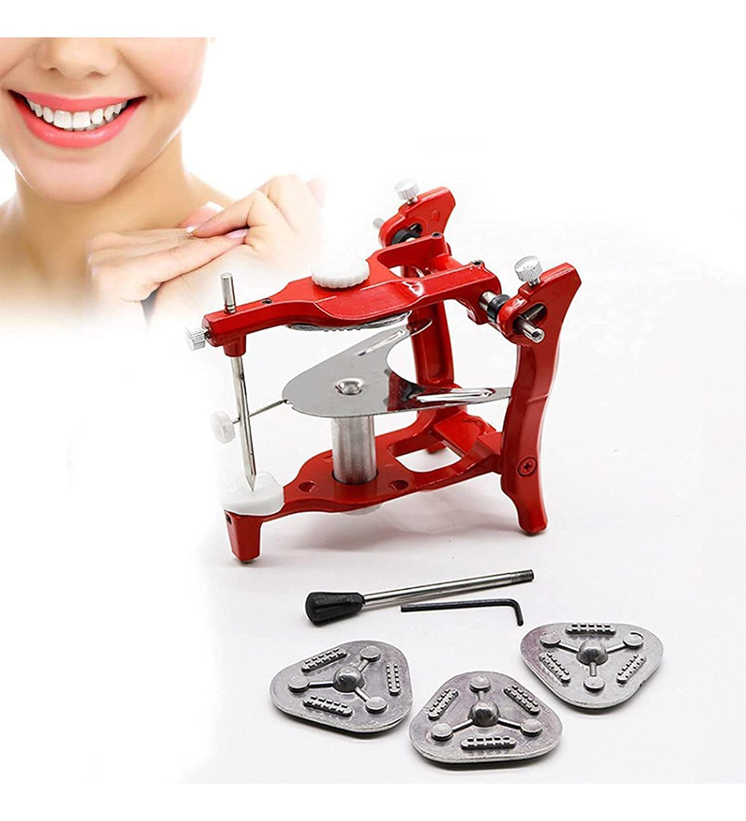Full Mouth Metal Prosthesis Articulator - Adjustable Dental Articulator for Laboratories Dentists & Learners | International Shipping Available - Buy Online on GoSupps.com