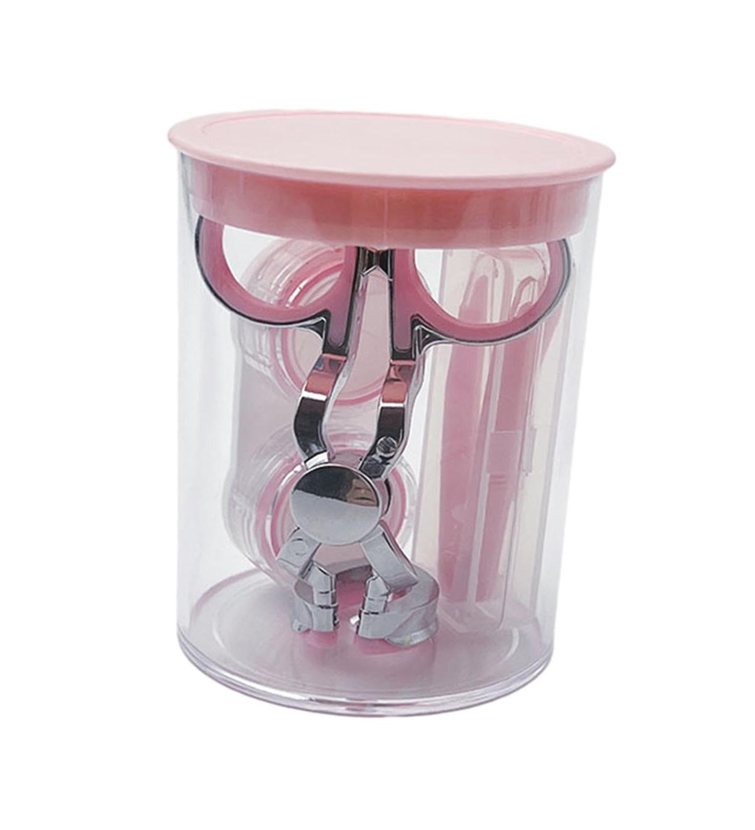 Perfeclan Portable Soft Silicone Contact Lens Removal Tool - Eyelid Stretching Aids for Outdoor Activities - Pink - Buy Online on GoSupps.com